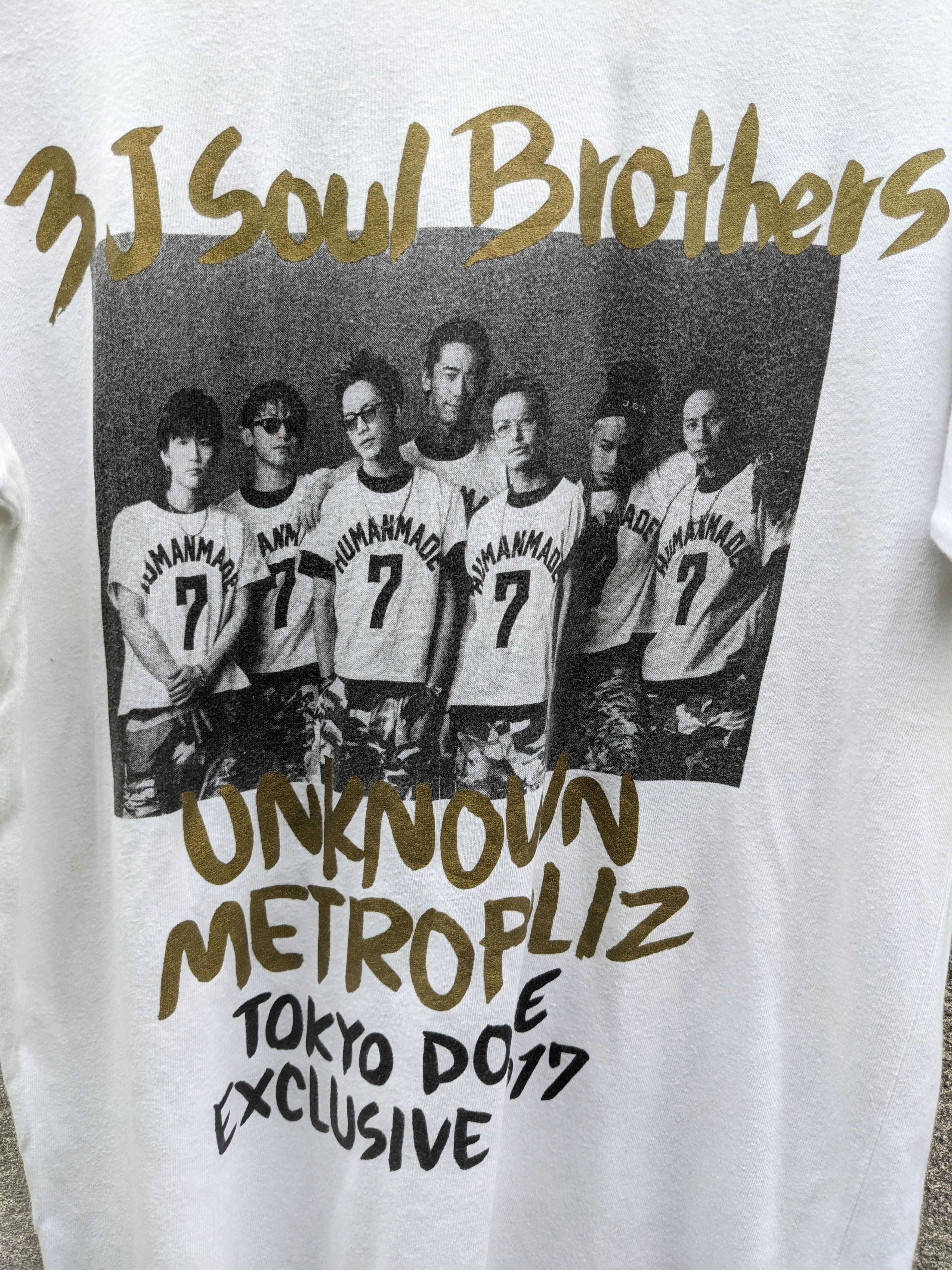 Band Tees × Japanese Brand Japanese Band 3 J soul Brothers tee Size US M / EU 48-50 / 2 - 5 Thumbnail