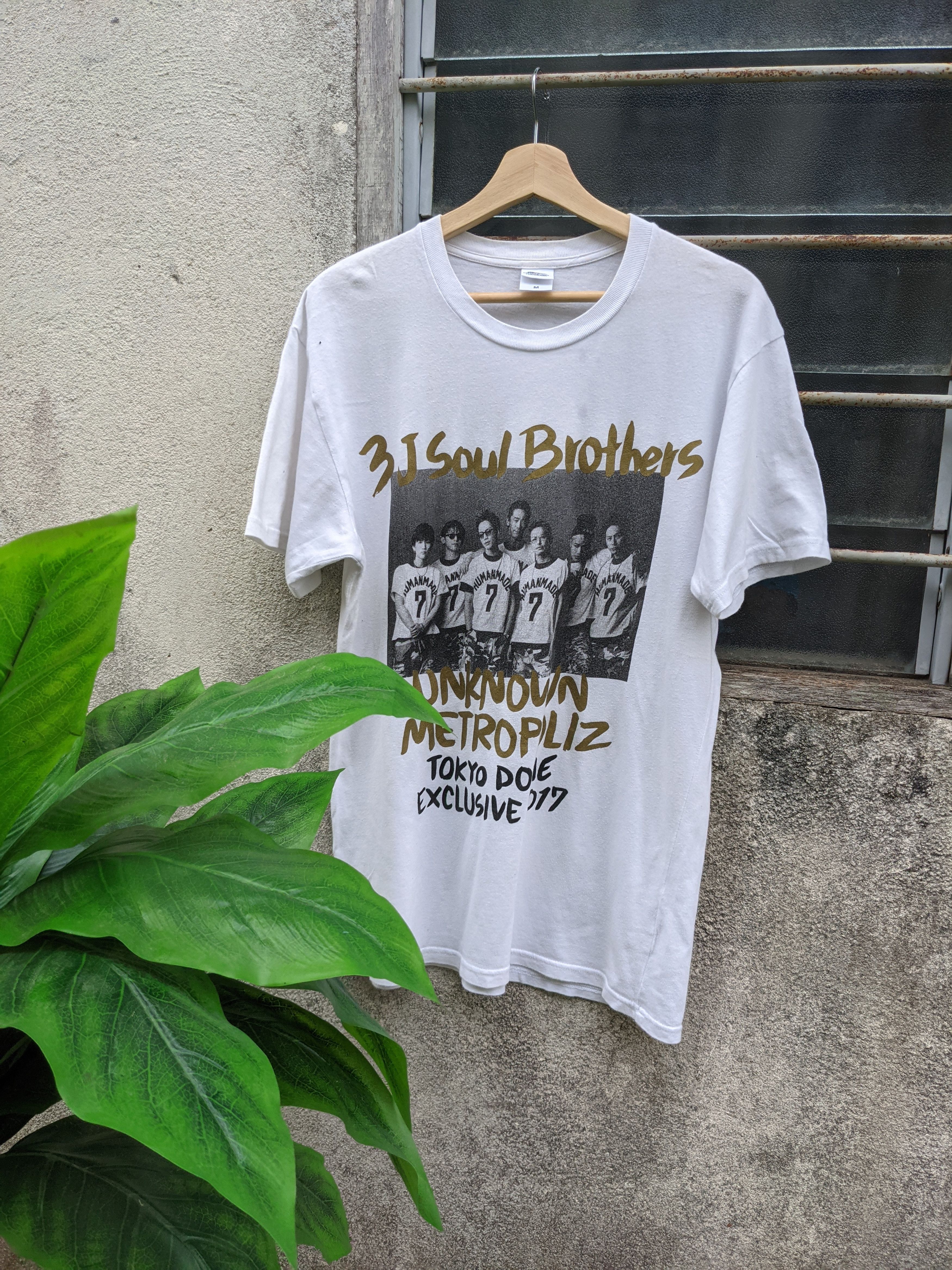 Band Tees × Japanese Brand Japanese Band 3 J soul Brothers tee Size US M / EU 48-50 / 2 - 1 Thumbnail