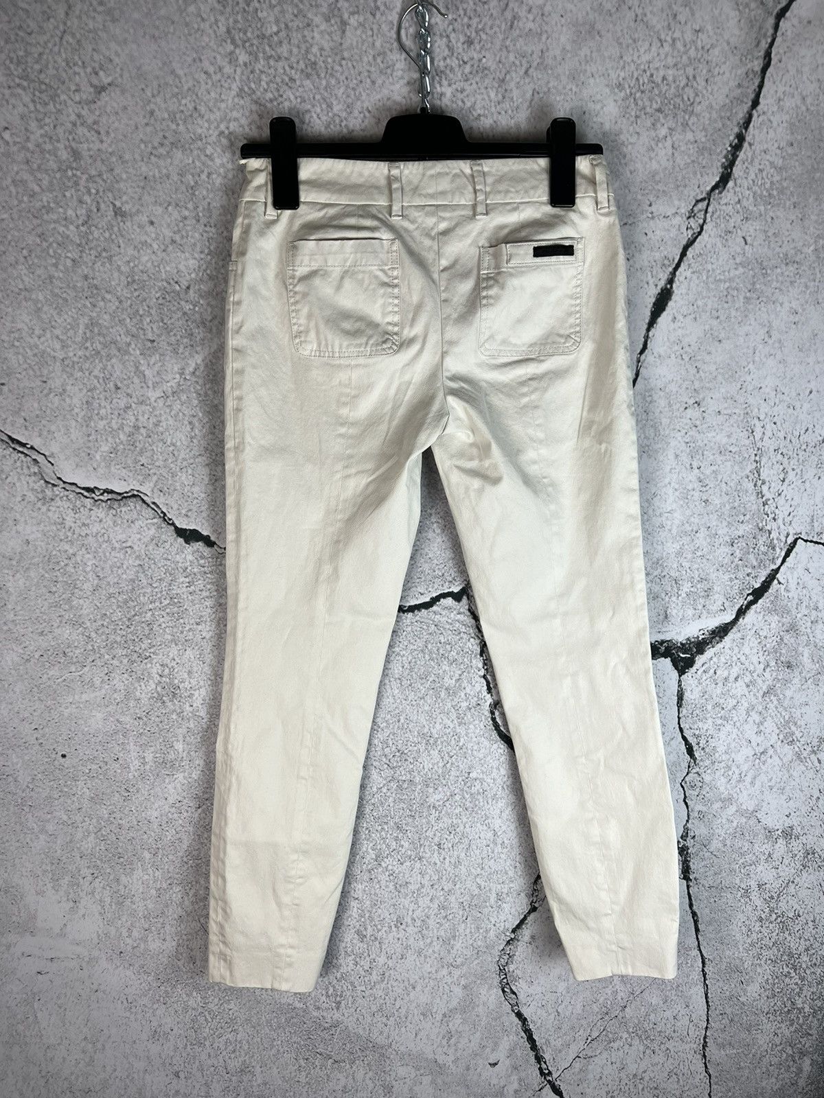 Prada Prada white pants Size 26" / US 2 / IT 38 - 2 Thumbnail