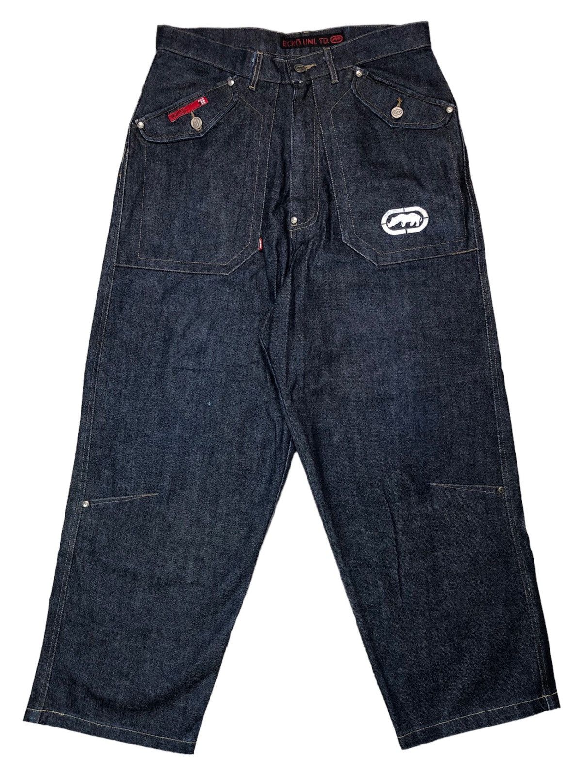 image of Ecko Unltd. Baggy Denim Pants, Men's (Size 32)