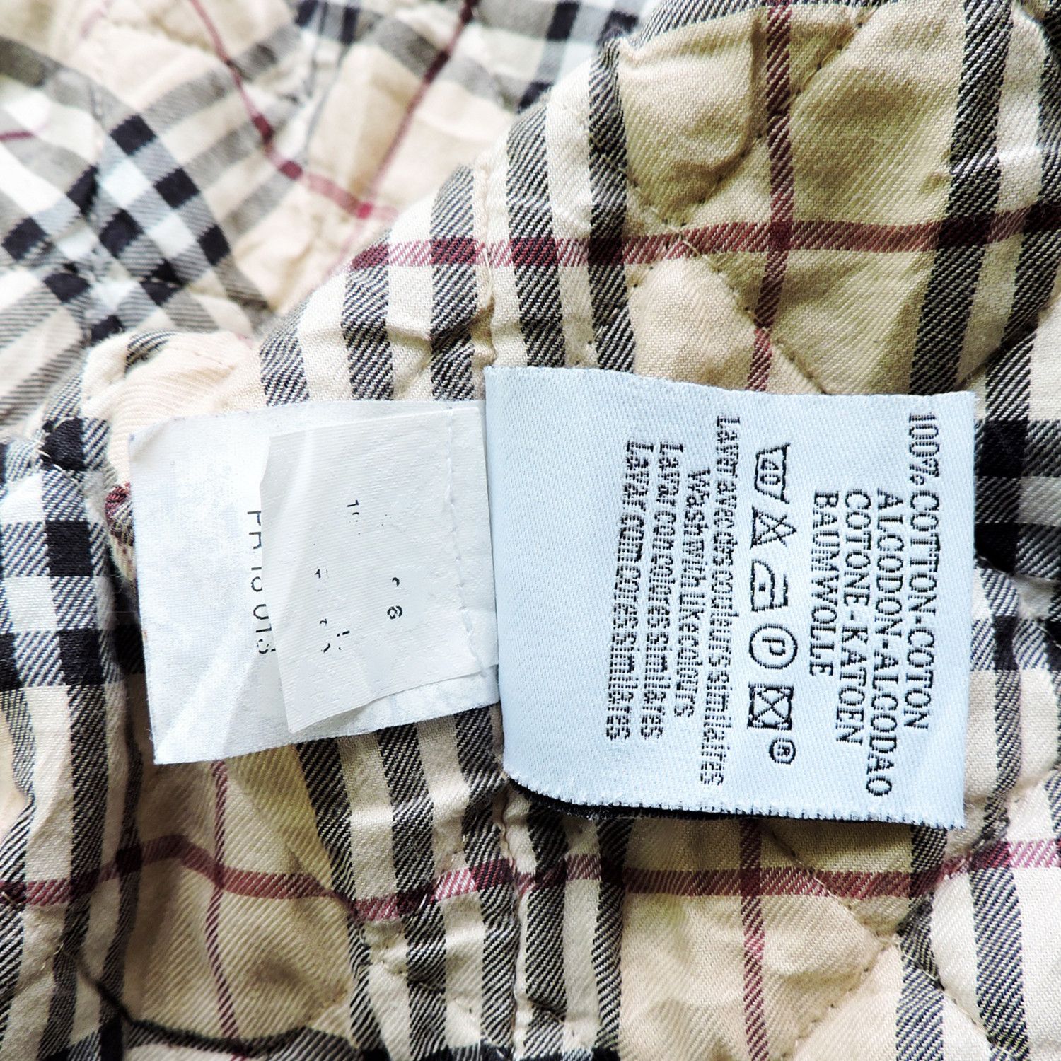 Burberry BURBERRY LINING PLAID PATTERN DENIM JACKET, 18 MONTHS Size US S / EU 44-46 / 1 - 6 Thumbnail