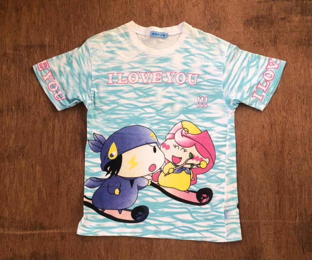image of Anima x Vintage Tee Japan Anime Cospa Series C13 in Blue, Men's (Size Medium)