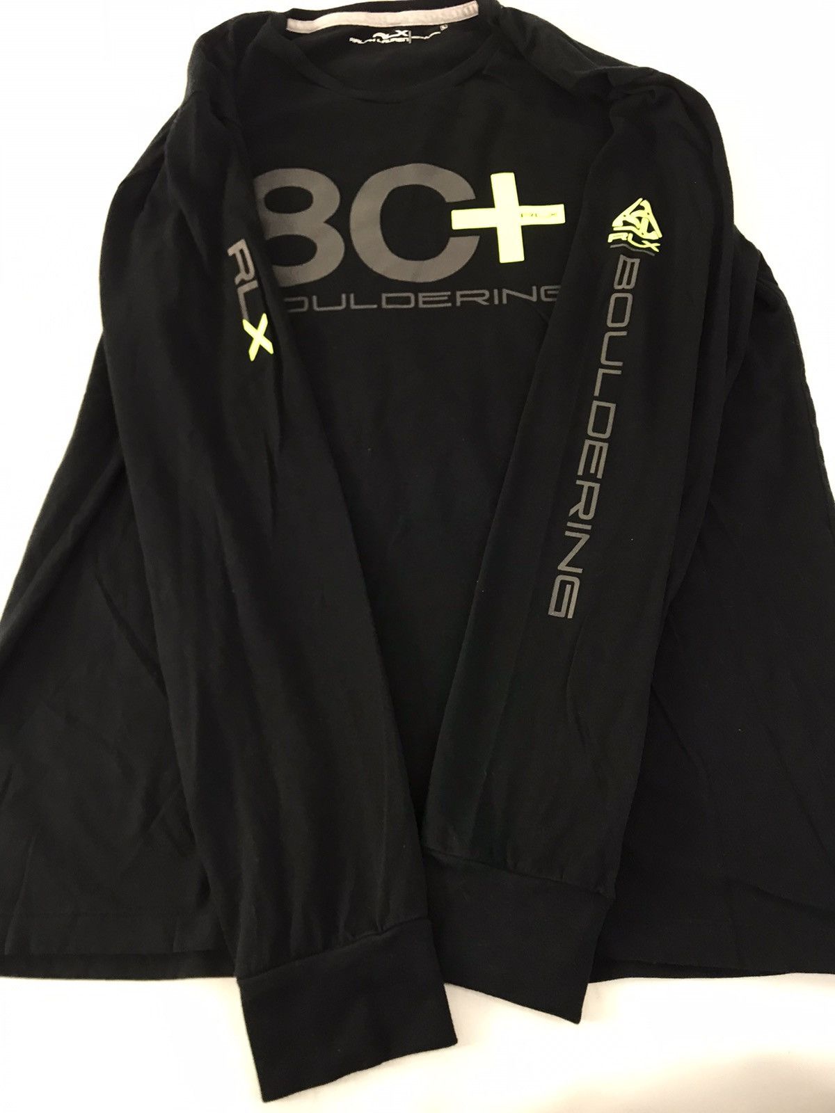 Ralph Lauren × Vintage RLX Ralph Lauren 80+ Bouldering Golf Set Longsleeve Tee Size US L / EU 52-54 / 3 - 4 Thumbnail