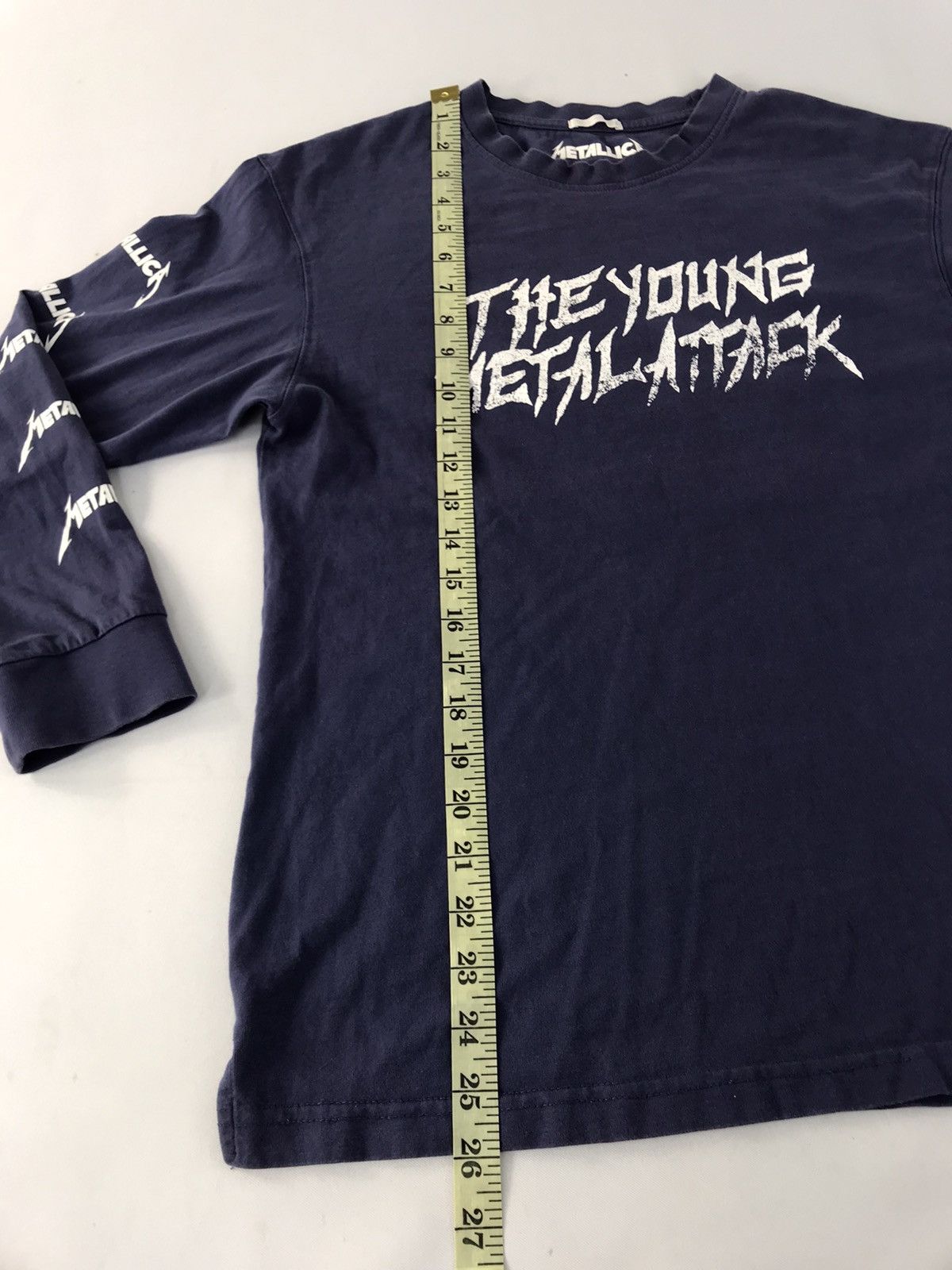 Band Tees Metallica The Young Metal Attack Side Tape Printed Tee Size US M / EU 48-50 / 2 - 10 Thumbnail