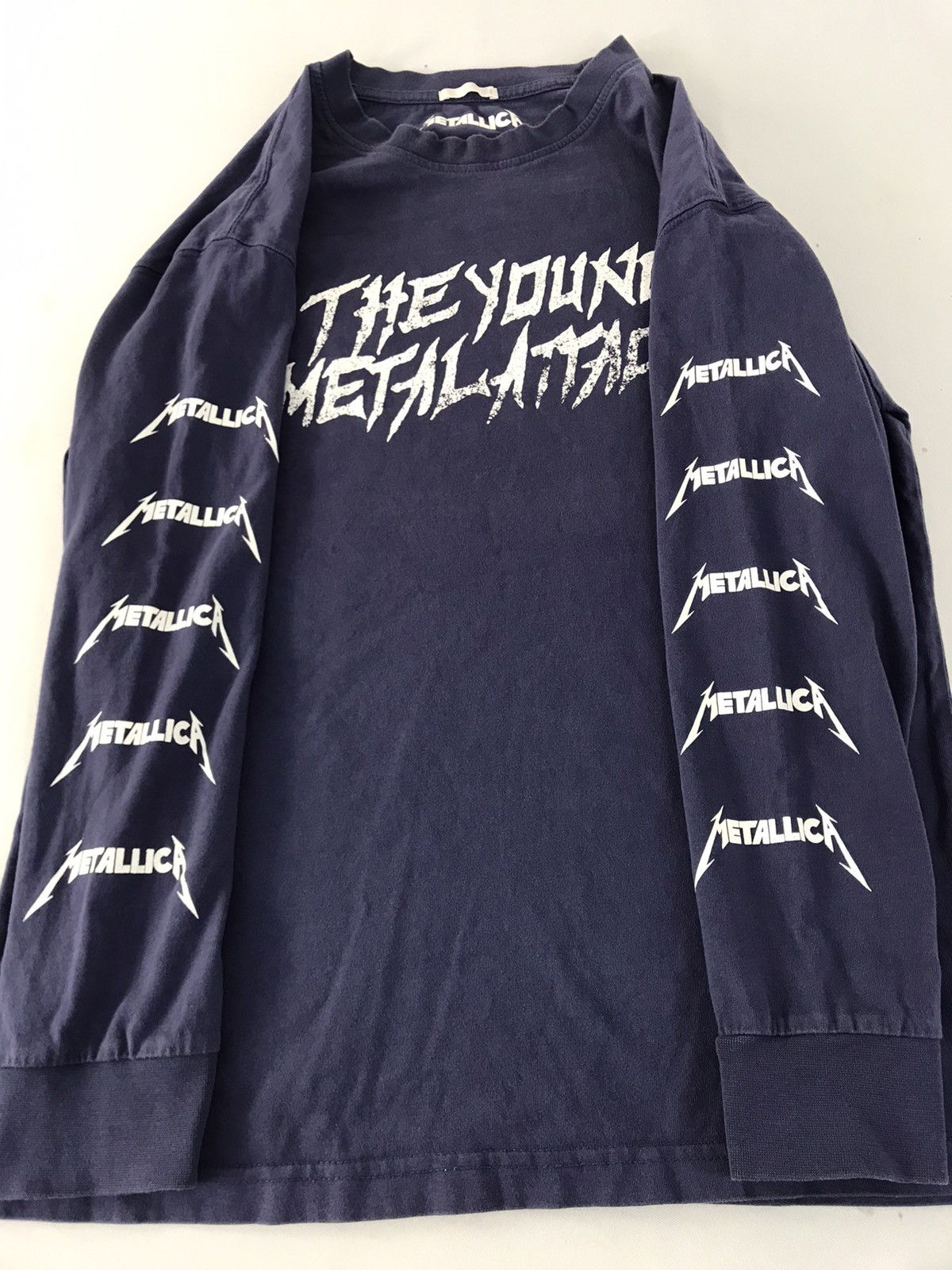 Band Tees Metallica The Young Metal Attack Side Tape Printed Tee Size US M / EU 48-50 / 2 - 5 Thumbnail