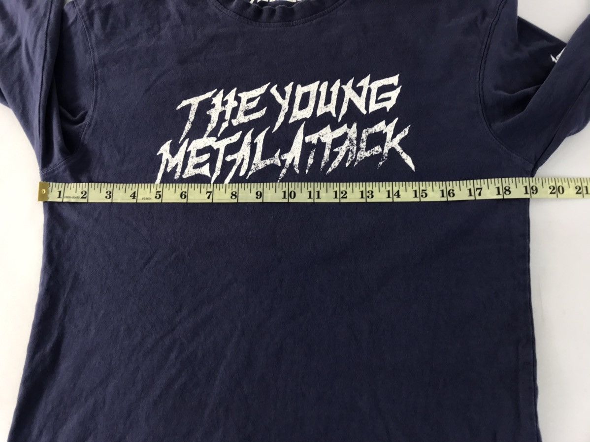 Band Tees Metallica The Young Metal Attack Side Tape Printed Tee Size US M / EU 48-50 / 2 - 9 Thumbnail