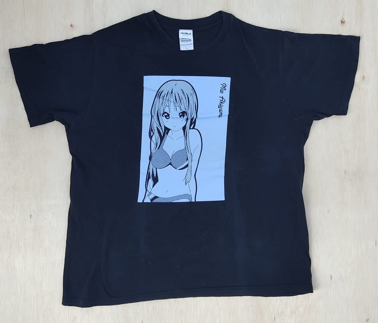 image of Anima x Vintage Tee Japan Anime Cospa Series C4 in Black, Men's (Size Large)