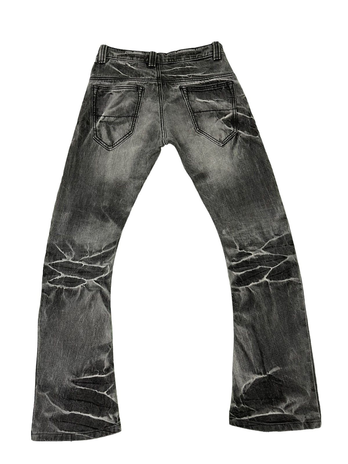 BUFFALO BOBS Flare Jeans Buffalo Bob Curv Leg Denim Acid Wash 1🟦3 Size US 30 / EU 46 - 11 Thumbnail