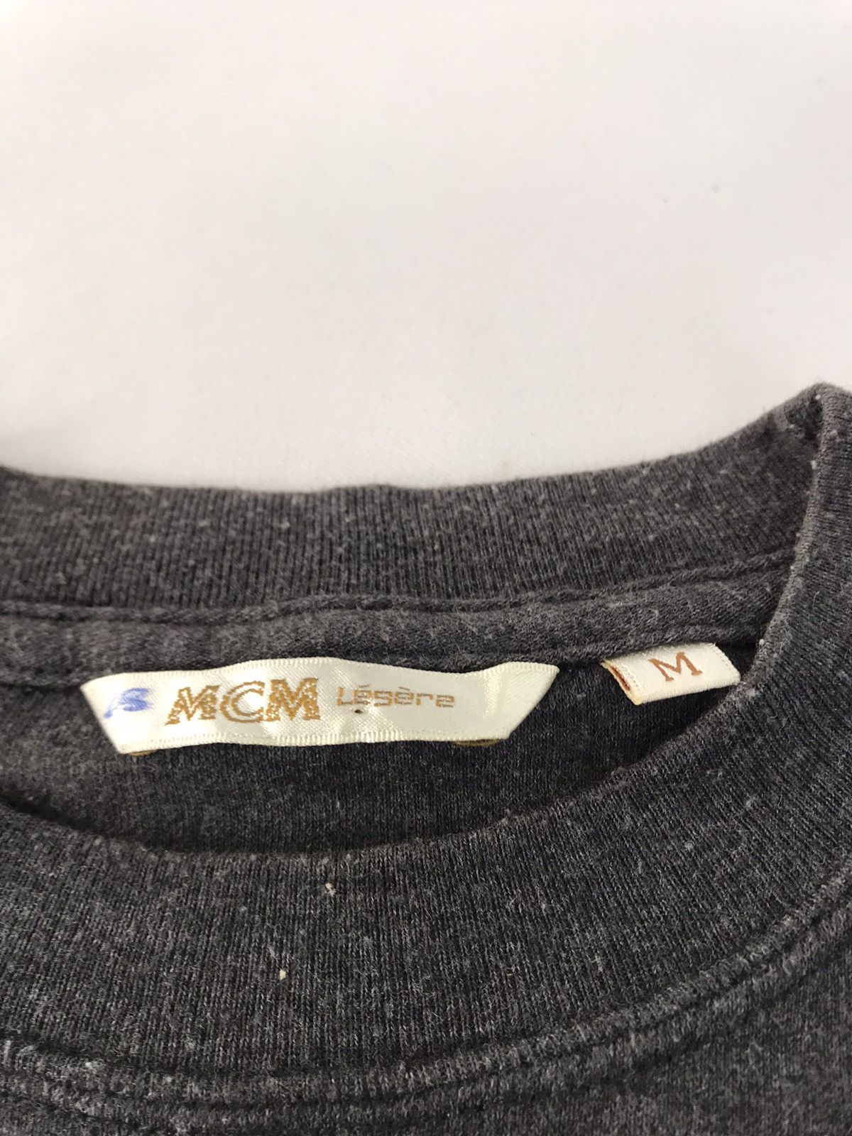 MCM MCM Legere Side Tap Embroidery Logo Longsleeve Tee Size US M / EU 48-50 / 2 - 6 Thumbnail