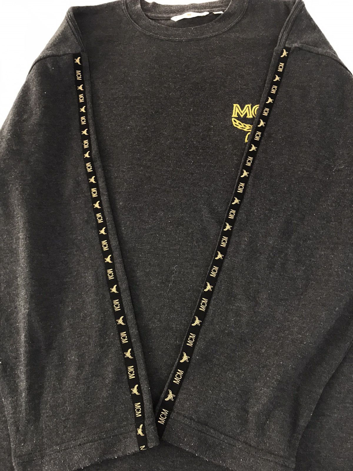 MCM MCM Legere Side Tap Embroidery Logo Longsleeve Tee Size US M / EU 48-50 / 2 - 5 Thumbnail