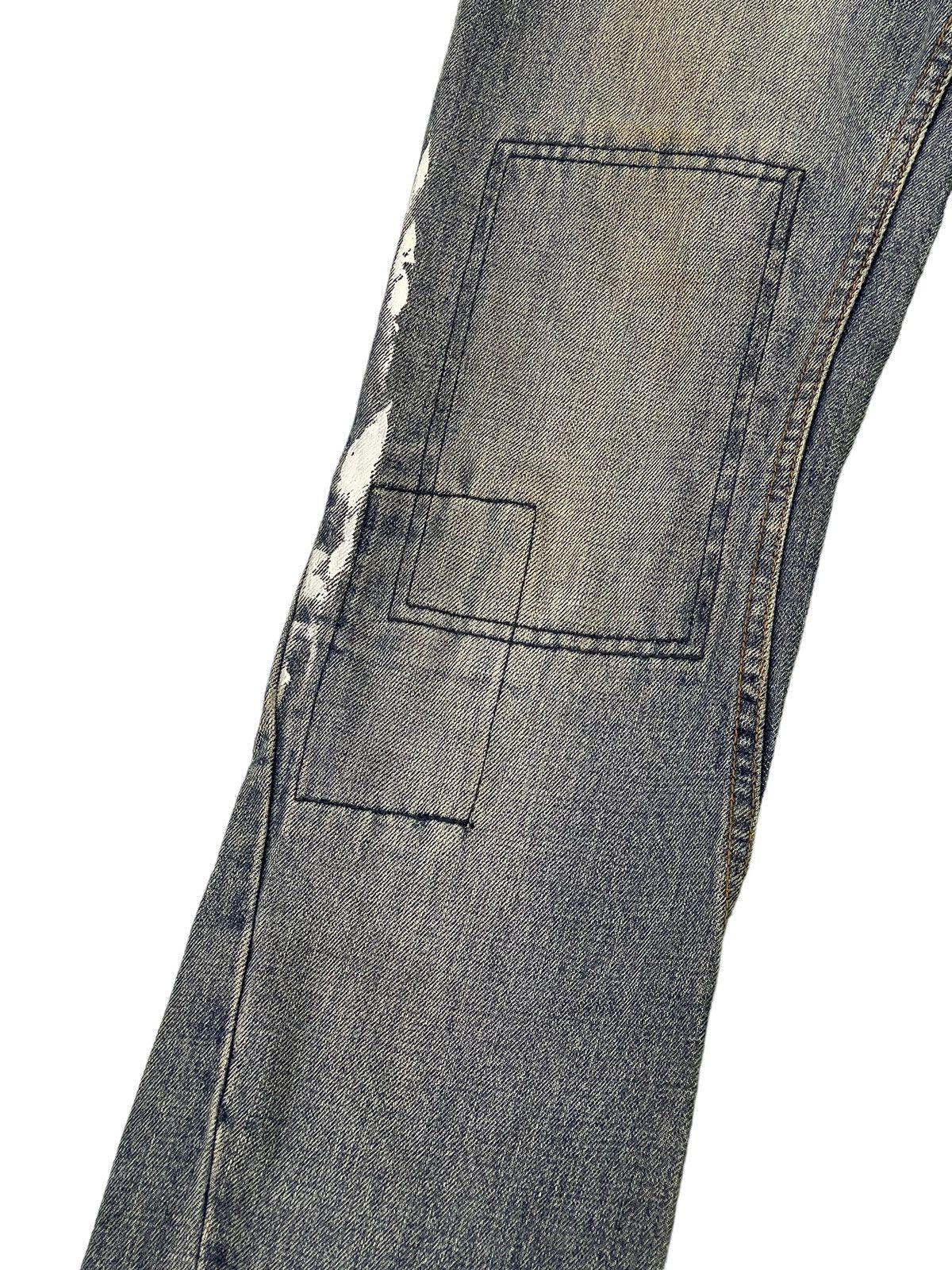 Japanese Brand Flare Jeans Pensitive Japan Distress Denim Boot Cut 1🟦3 Size US 30 / EU 46 - 6 Thumbnail