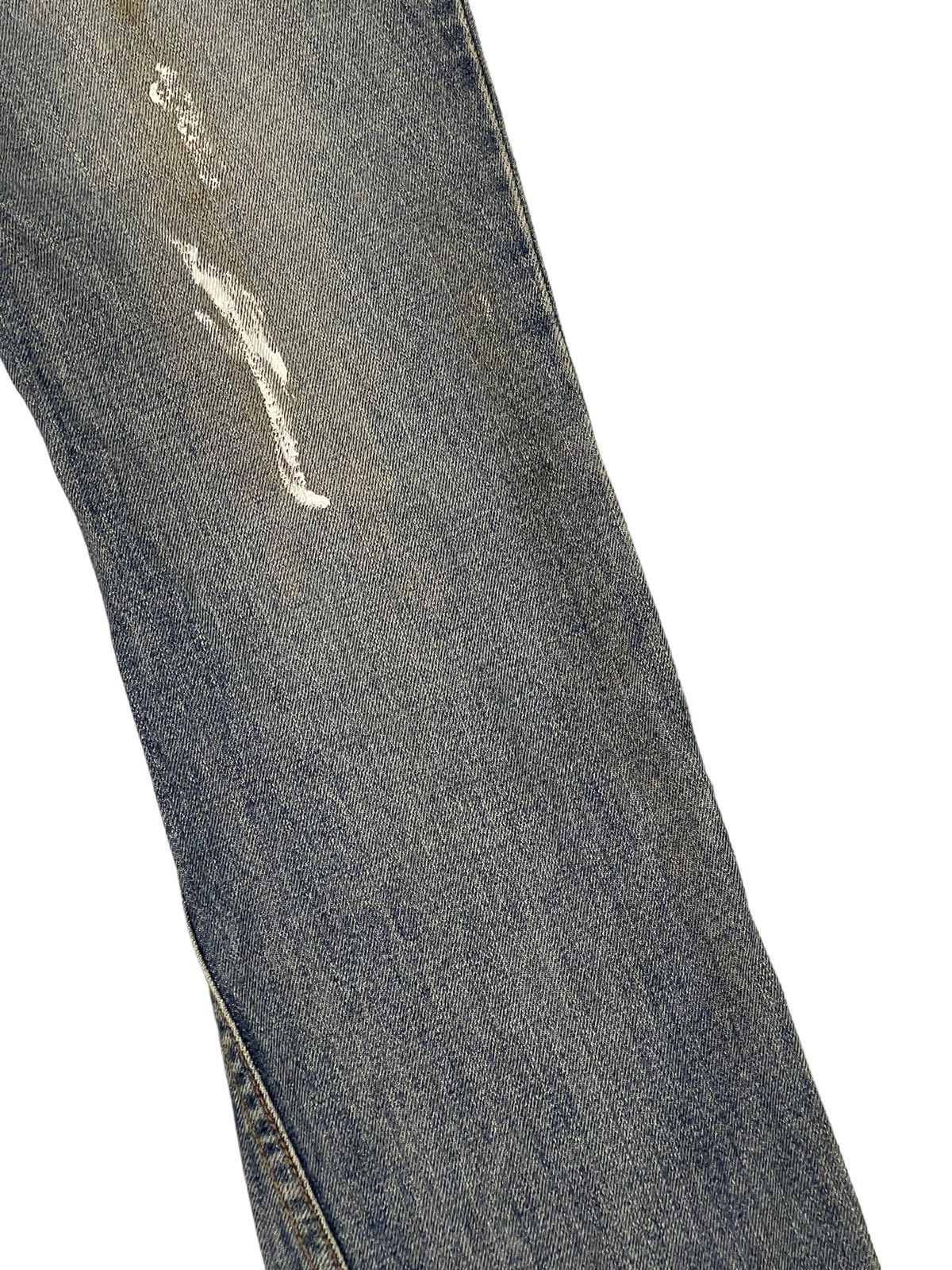 Japanese Brand Flare Jeans Pensitive Japan Distress Denim Boot Cut 1🟦3 Size US 30 / EU 46 - 18 Thumbnail