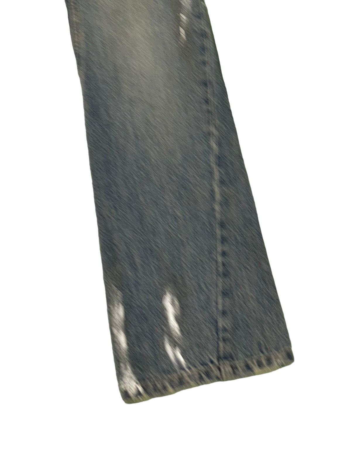 Japanese Brand Flare Jeans Pensitive Japan Distress Denim Boot Cut 1🟦3 Size US 30 / EU 46 - 4 Thumbnail