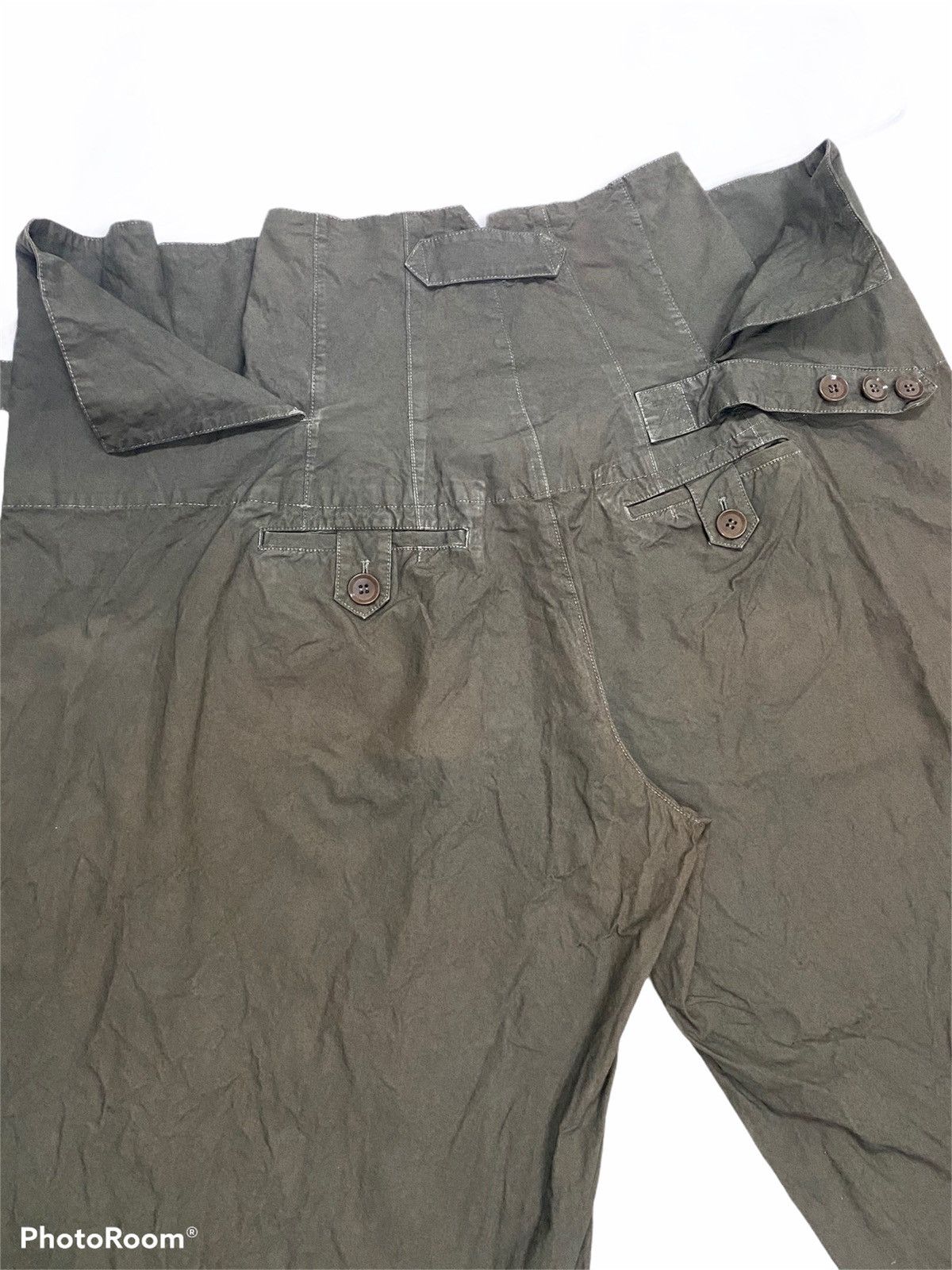 Designer × Vintage × Yohji Yamamoto Y’s YOHJI YAMAMOTO TRASHED HAKAMA PANTS Size US 28 / EU 44 - 3 Thumbnail