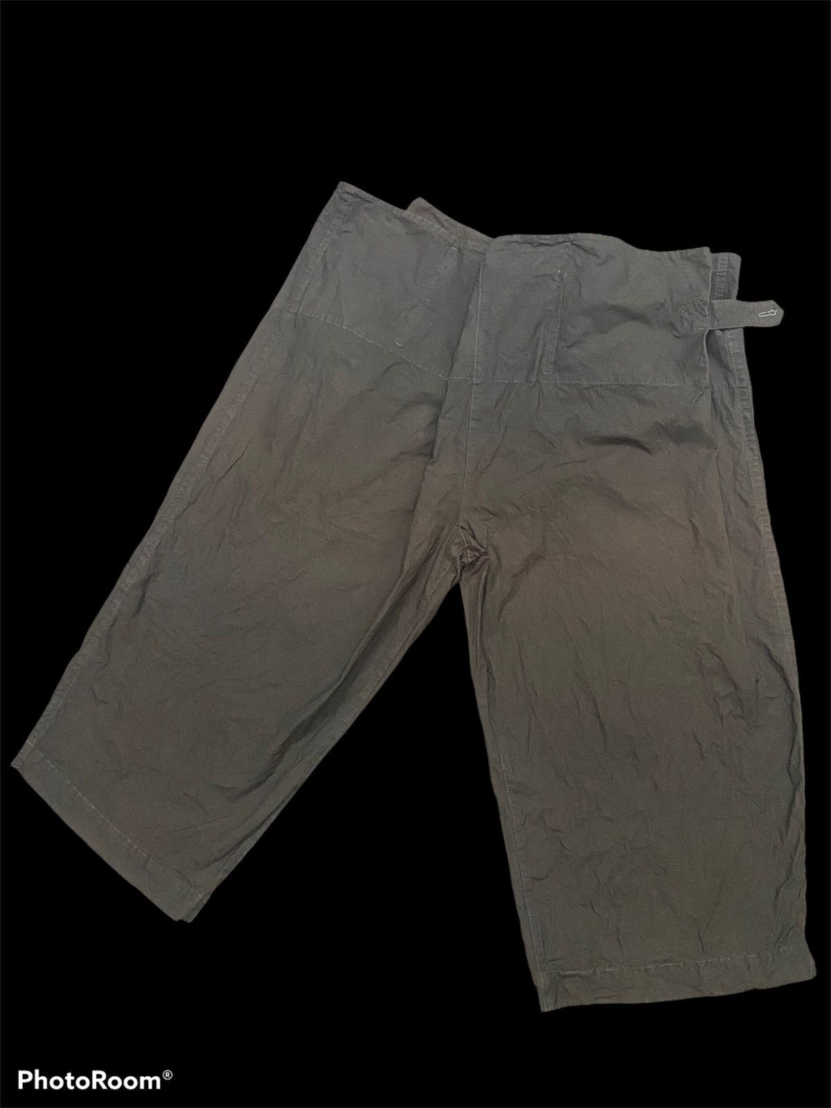 Designer × Vintage × Yohji Yamamoto Y’s YOHJI YAMAMOTO TRASHED HAKAMA PANTS Size US 28 / EU 44 - 1 Thumbnail