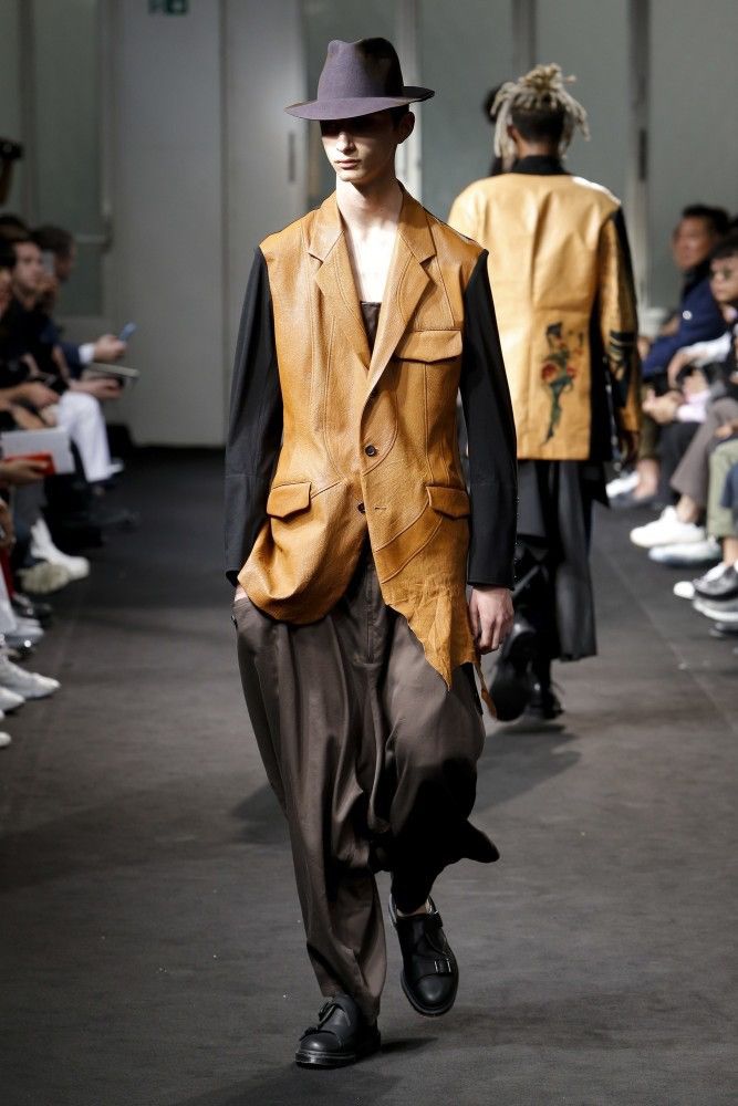 Designer × Vintage × Yohji Yamamoto Y’s YOHJI YAMAMOTO TRASHED HAKAMA PANTS Size US 28 / EU 44 - 10 Thumbnail
