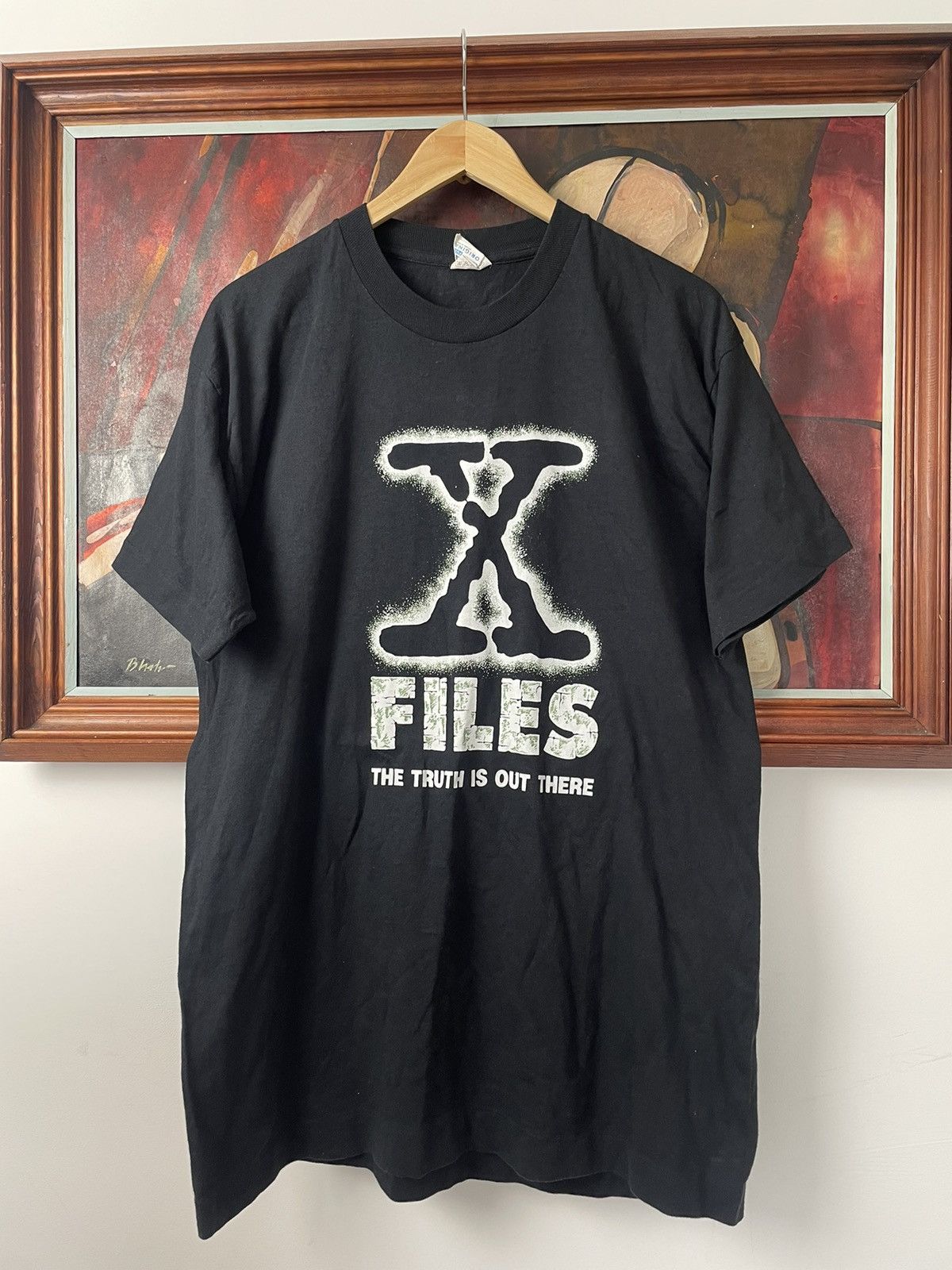 Vintage 90s Movie Tee X Files 