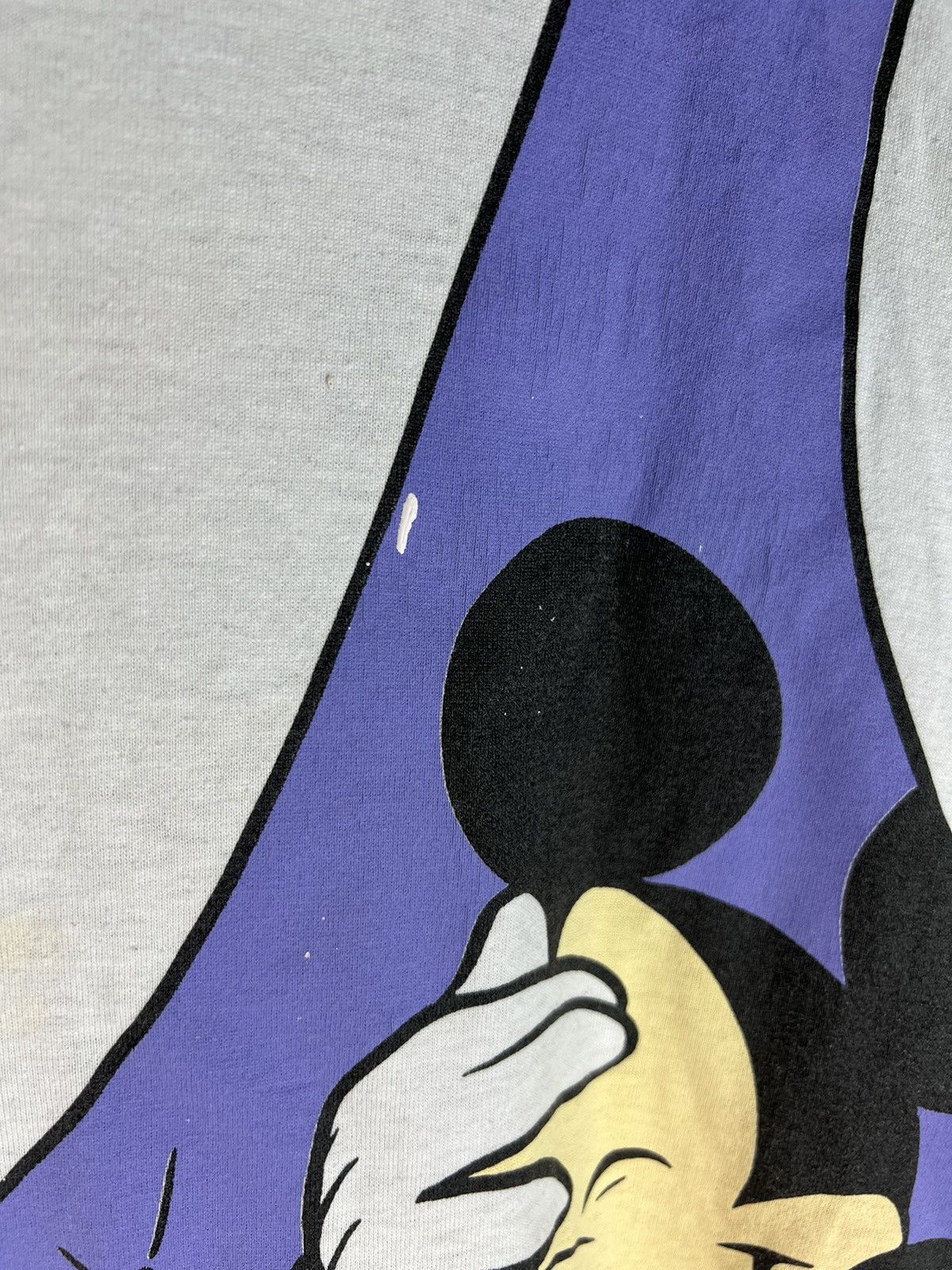 Disney Vintage Mickey Mouse 90s/00s vest style tshirt Size US XL / EU 56 / 4 - 3 Thumbnail