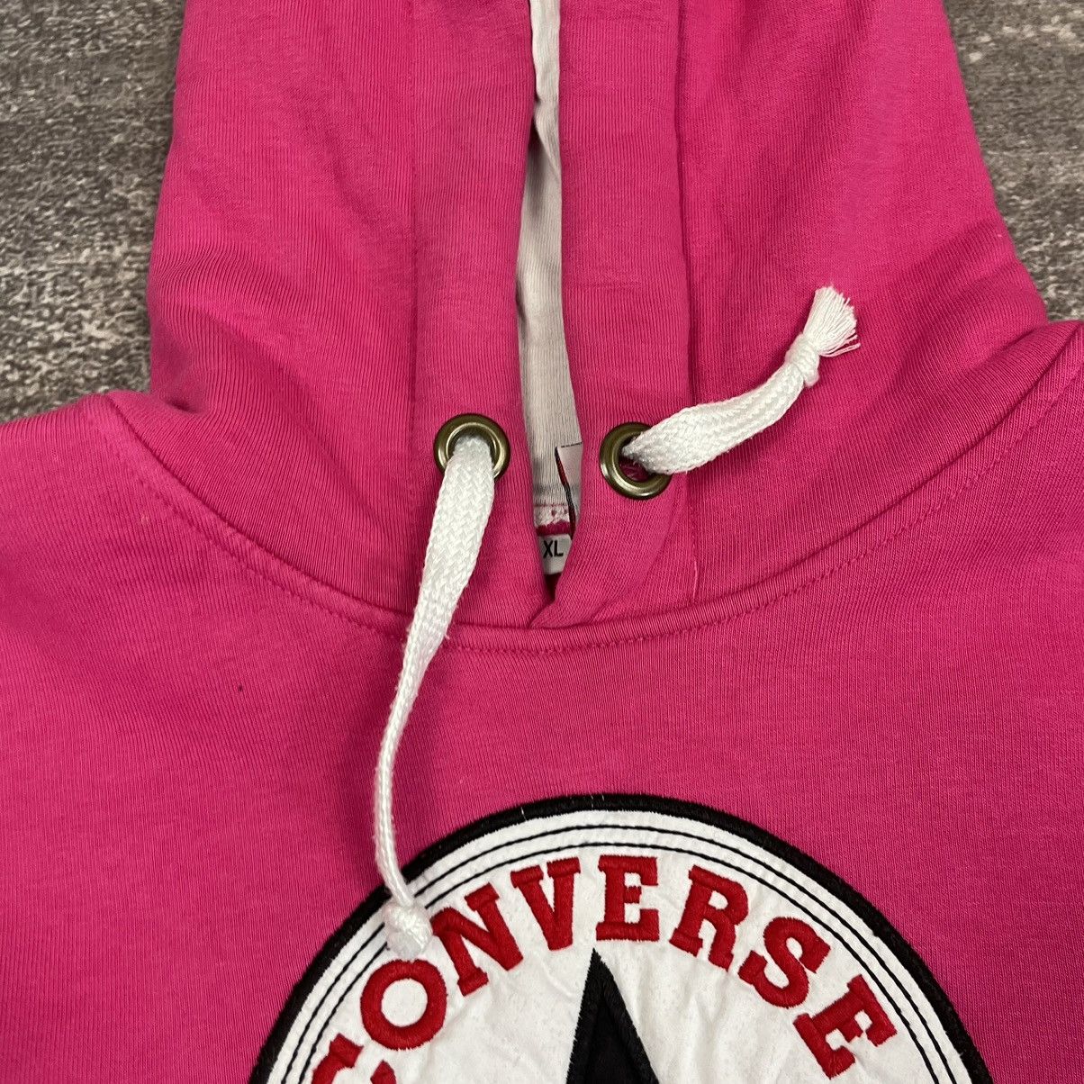 Converse Vintage Converse Pink Hoodie Size US XL / EU 56 / 4 - 6 Thumbnail