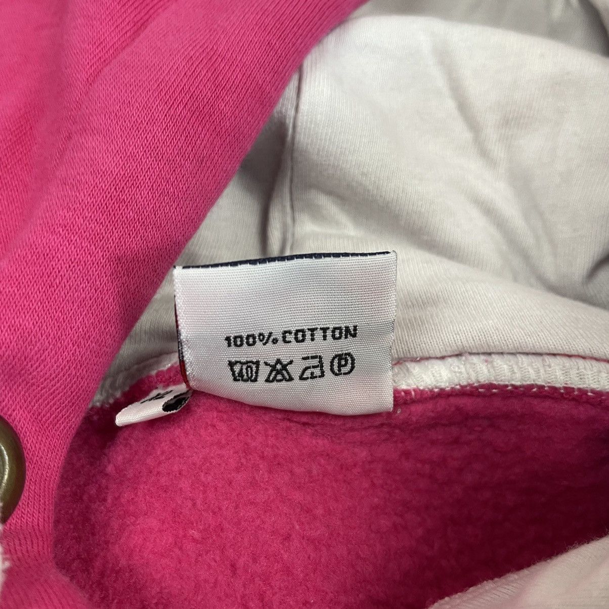 Converse Vintage Converse Pink Hoodie Size US XL / EU 56 / 4 - 8 Thumbnail