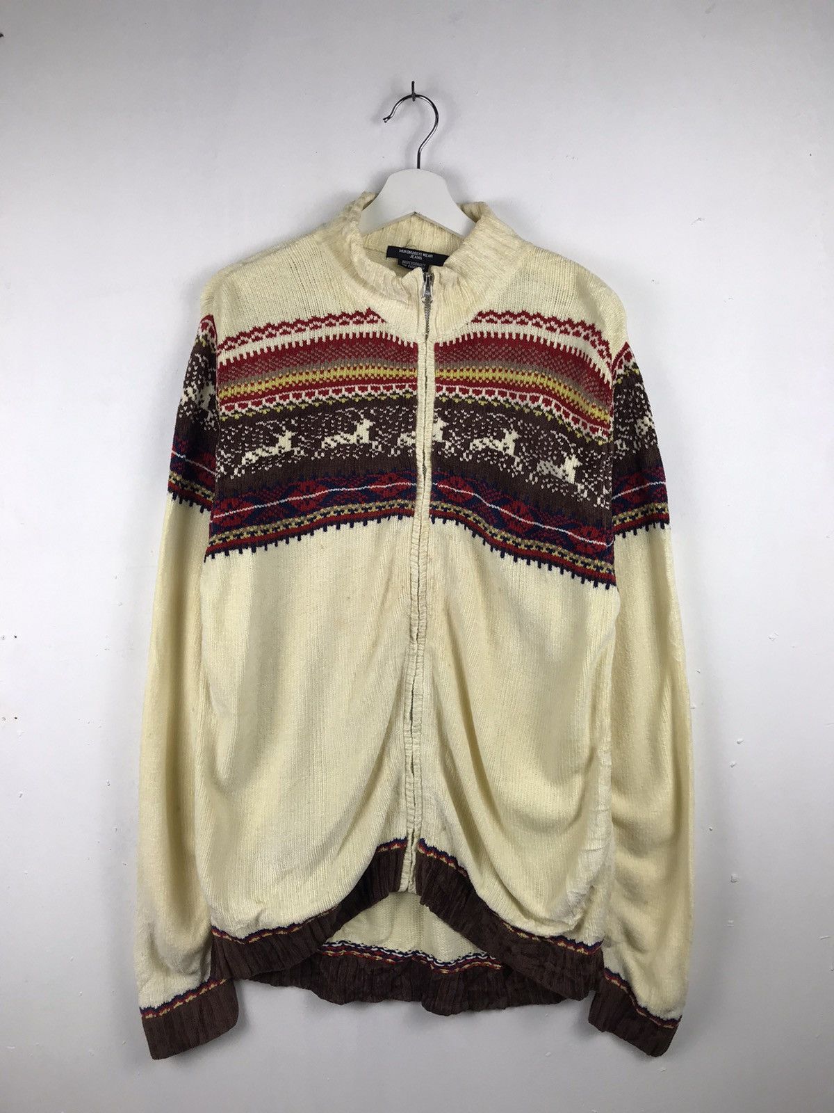 Navajo Fleece full zipper jacket rare design