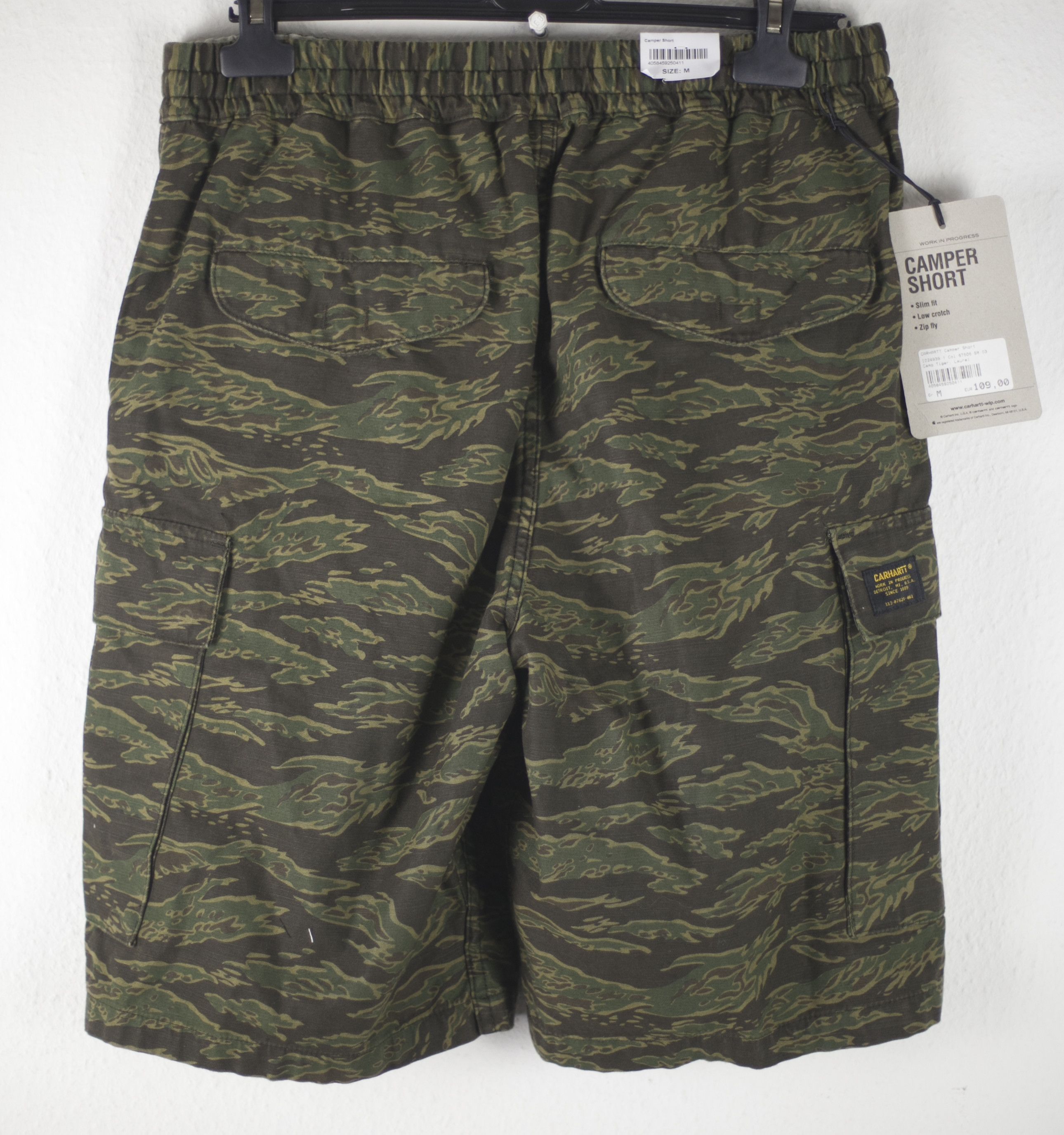 Carhartt Wip Carhartt WIP CAMPER SHORT Ness Camo Tiger, Laurel Slim M Size US 32 / EU 48 - 4 Thumbnail