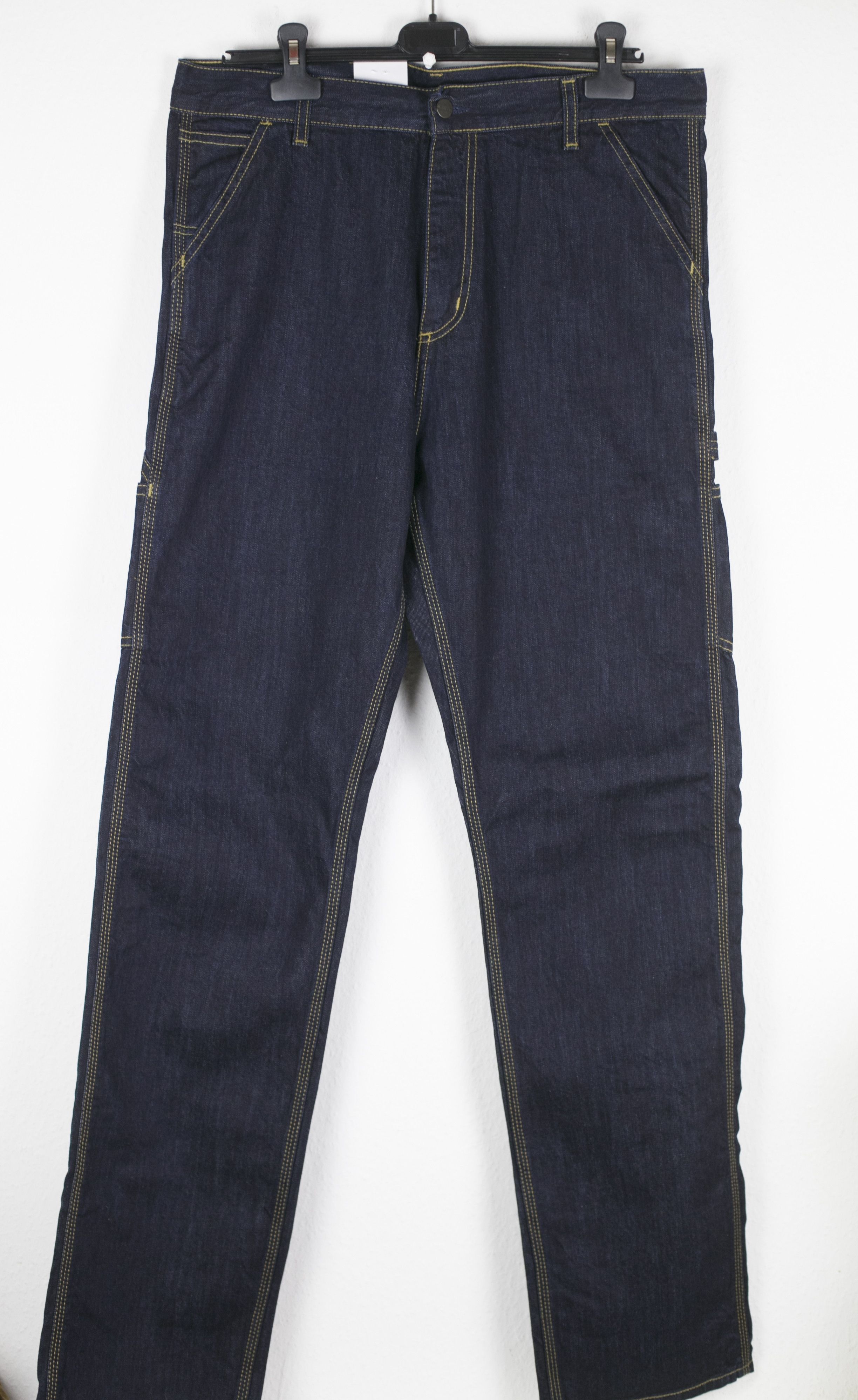 Carhartt Wip NWT Carhartt WIP Single Knee Pant II Slim Blue Jeans 32x34 Size US 32 / EU 48 - 4 Thumbnail