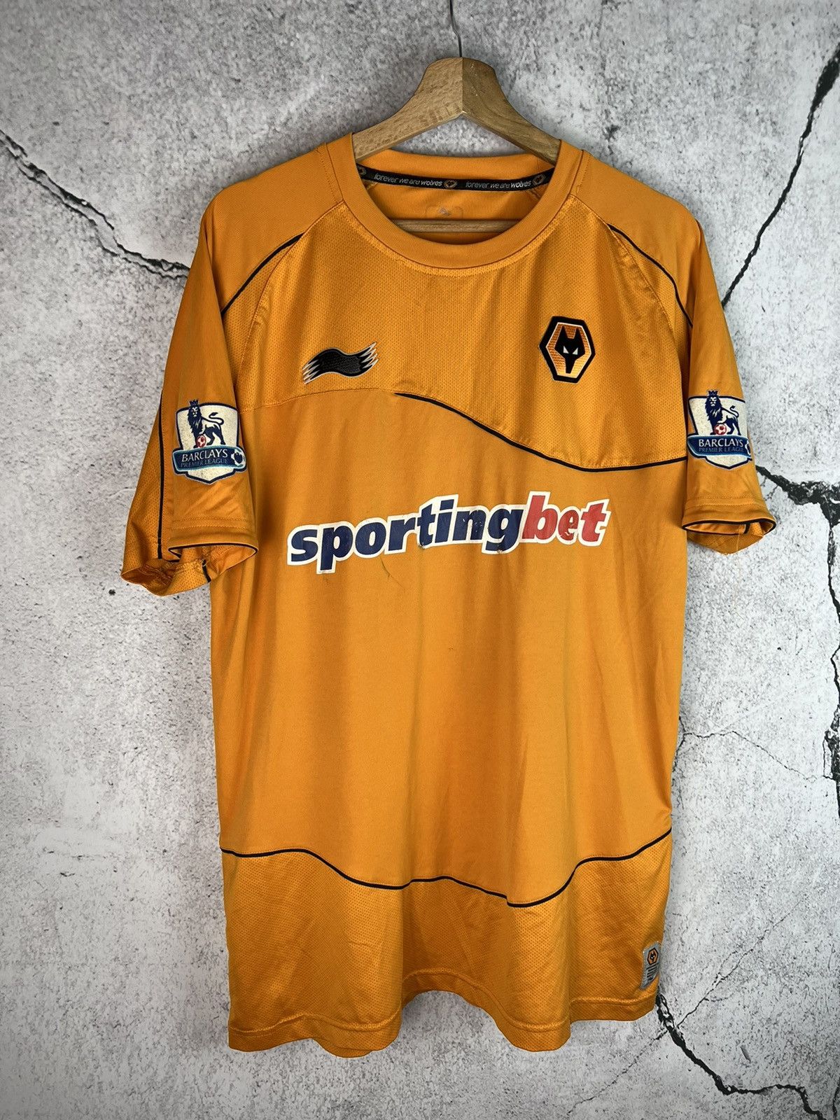 Vintage Wolverhampton FC wolves vintage soccer football jersey Size US M / EU 48-50 / 2 - 1 Thumbnail