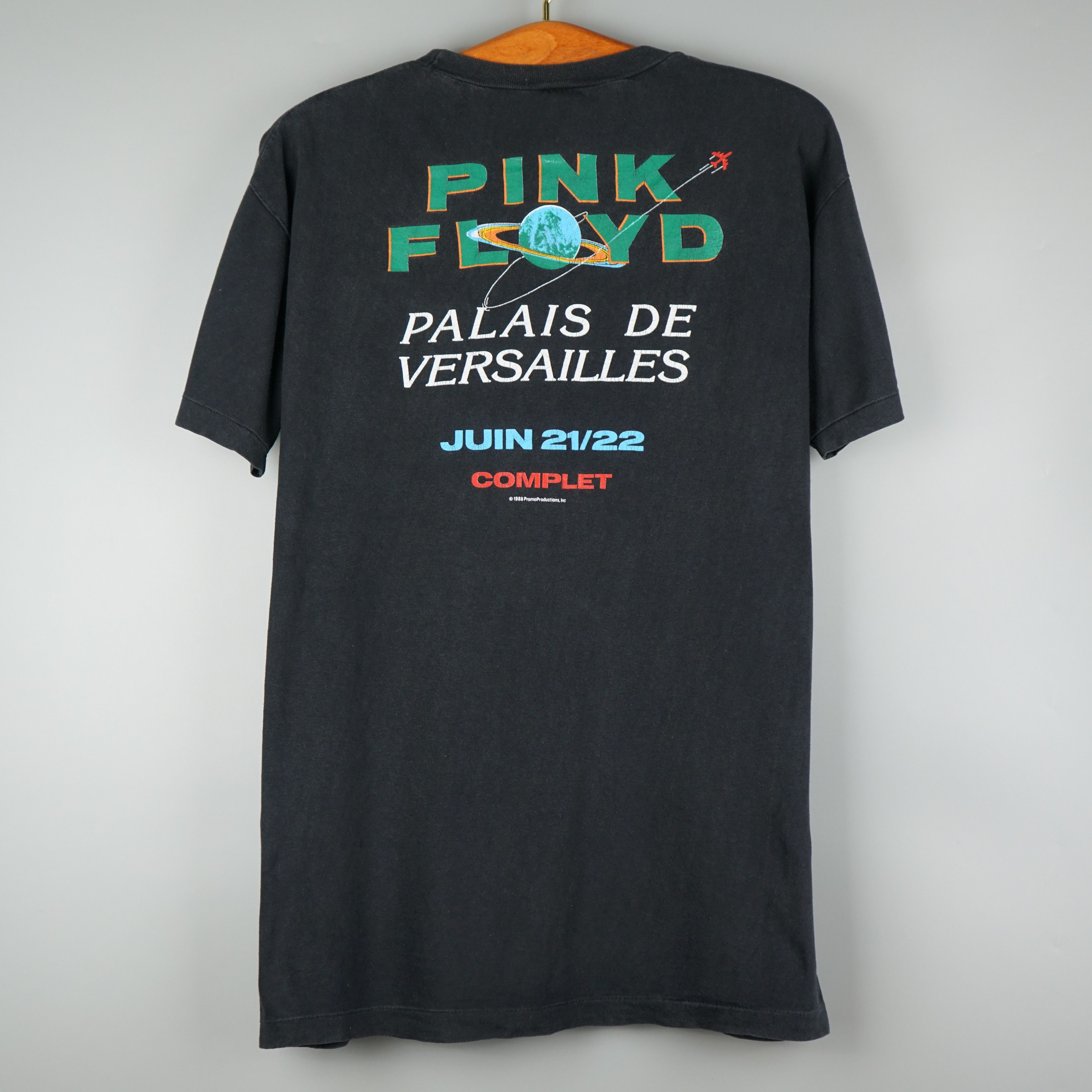 Band Tees × Vintage 1988 Pink Floyd Concert t-shirt Size US L / EU 52-54 / 3 - 7 Thumbnail