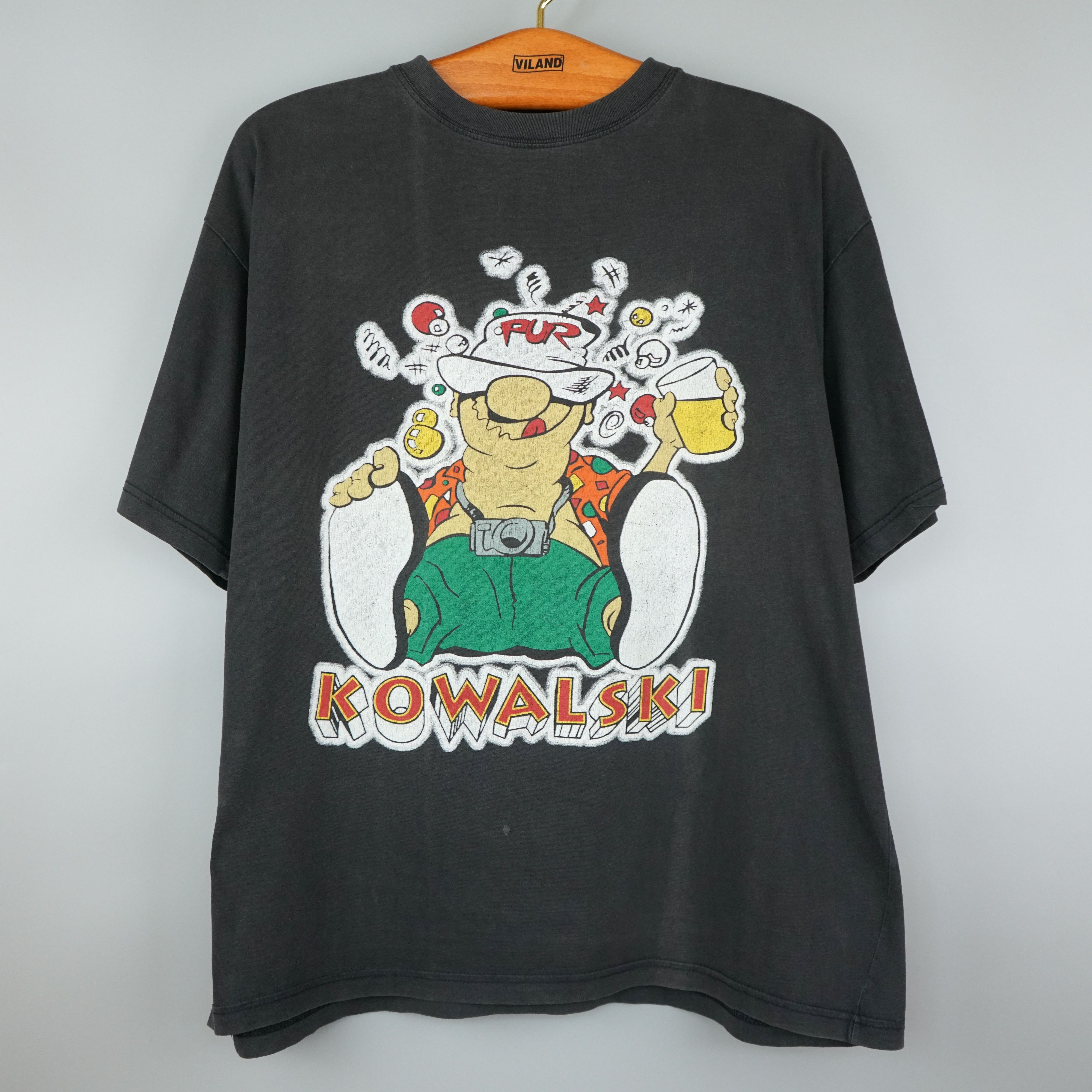 Band Tees × Vintage Vintage Pur t shirt 1989 Kowalski Size US XL / EU 56 / 4 - 1 Thumbnail