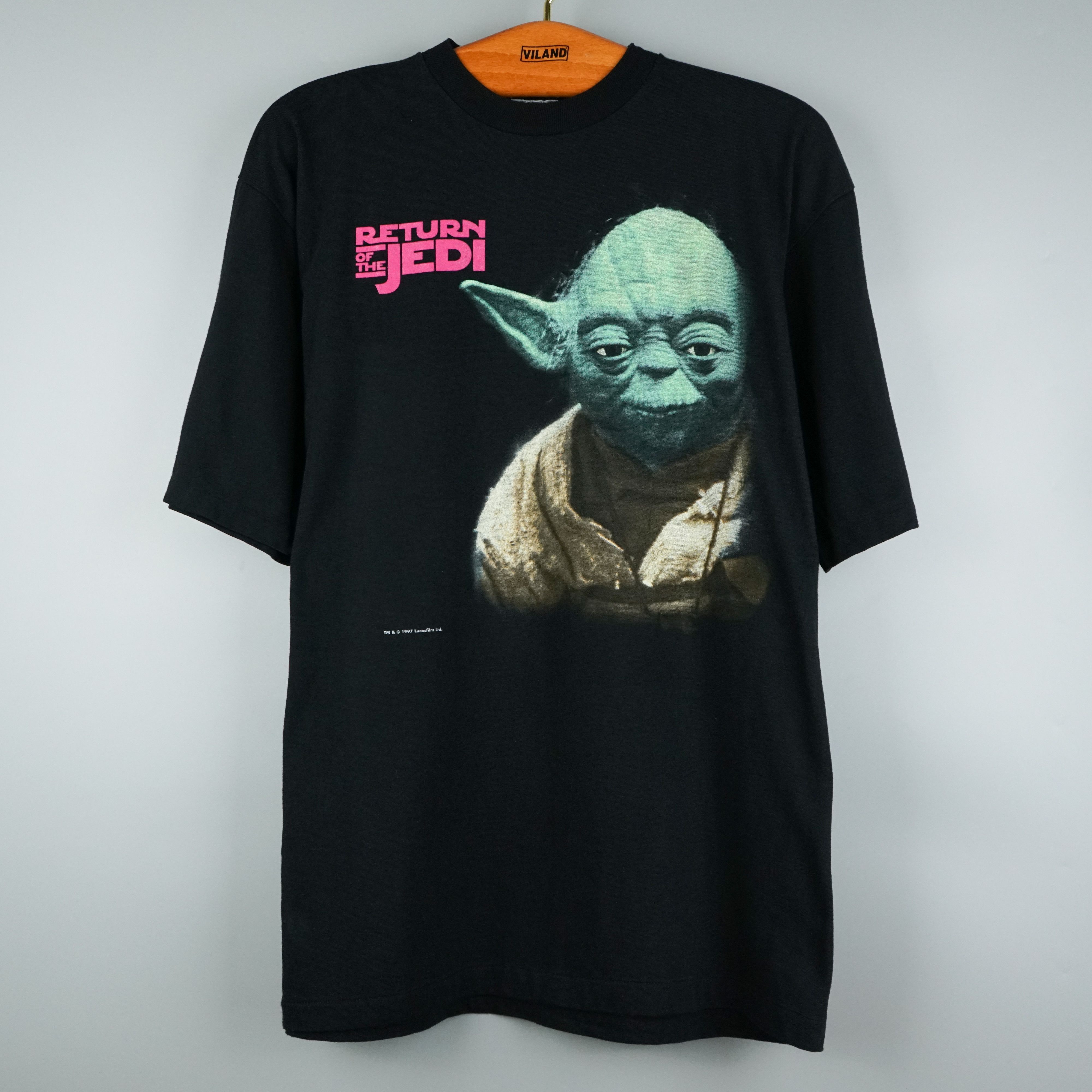 Star Wars 1977 Han Solo Star Wars Galactic Class Of 1977 T-Shirt - Yoda Jedi Han Solo Rebel Design, Men's Black Tee 7 Star Wars - Foto 10