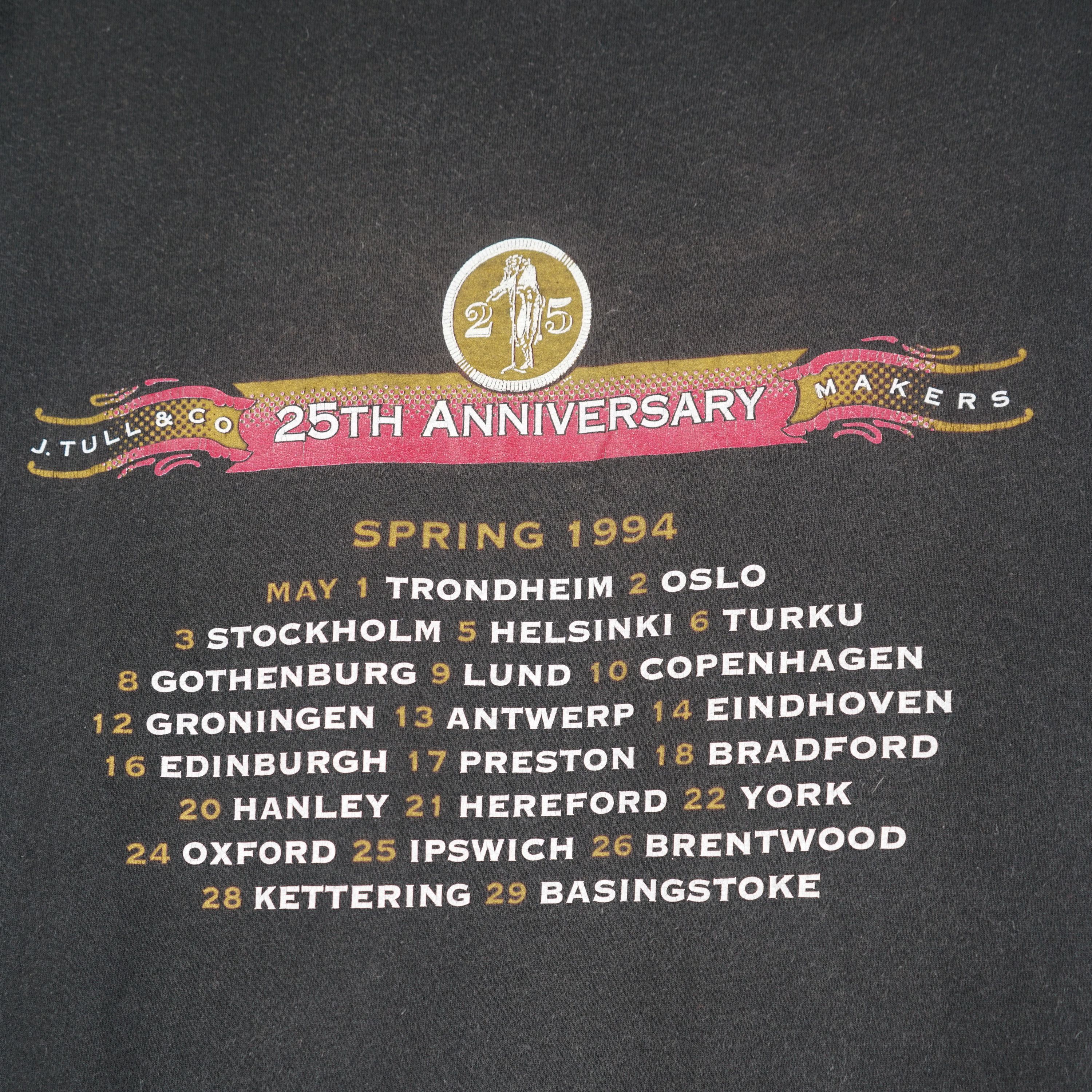 Band Tees × Vintage 1995 Jethro Tull Tour t-shirt Size US XL / EU 56 / 4 - 8 Thumbnail