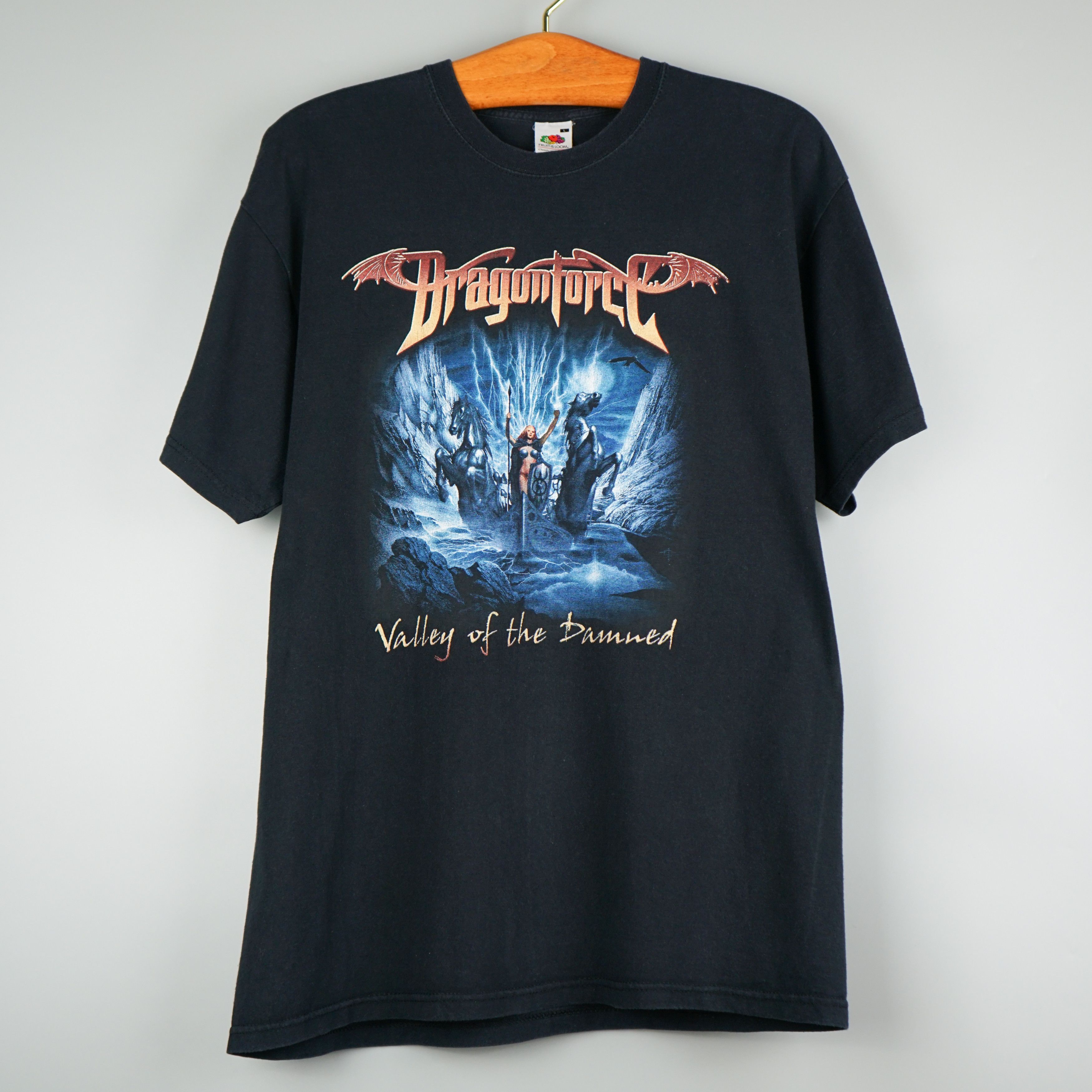 Band Tees × Vintage 2003 DragonForce t-shirt Valley of the Damned Size US L / EU 52-54 / 3 - 1 Thumbnail