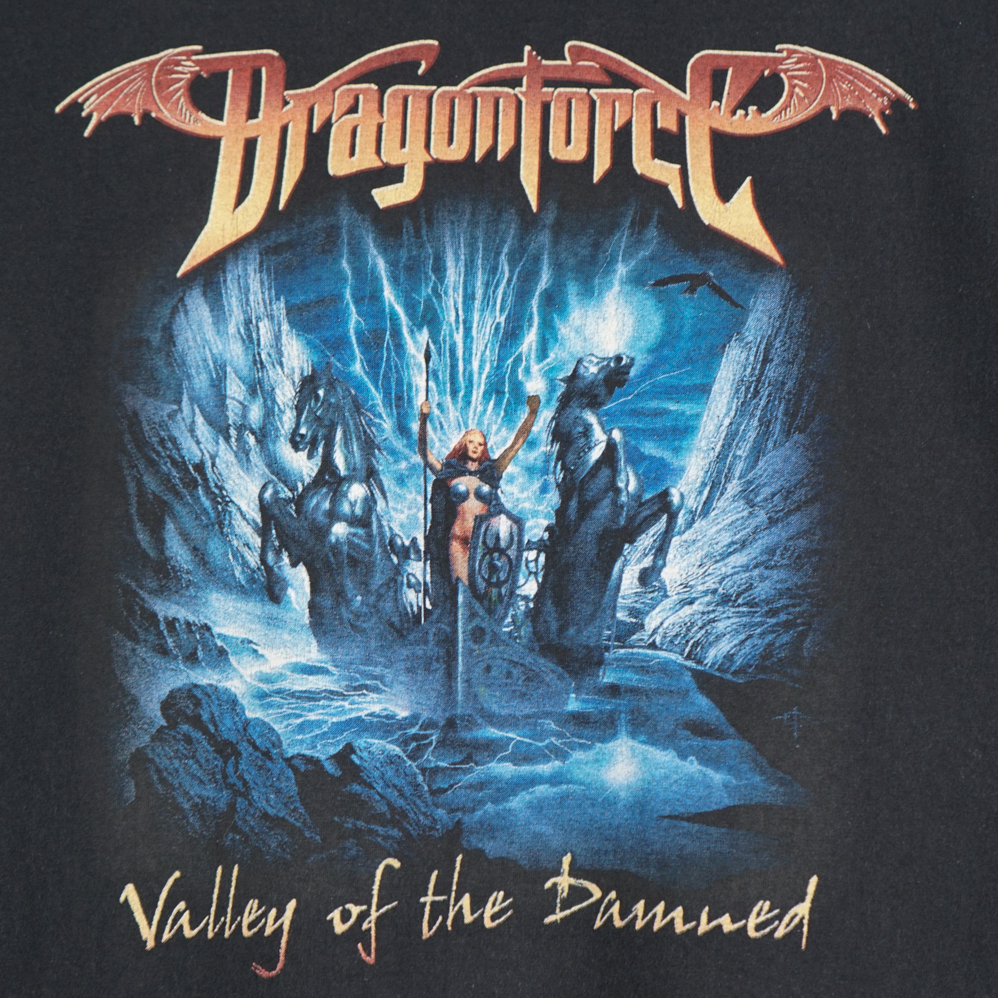 Band Tees × Vintage 2003 DragonForce t-shirt Valley of the Damned Size US L / EU 52-54 / 3 - 2 Thumbnail