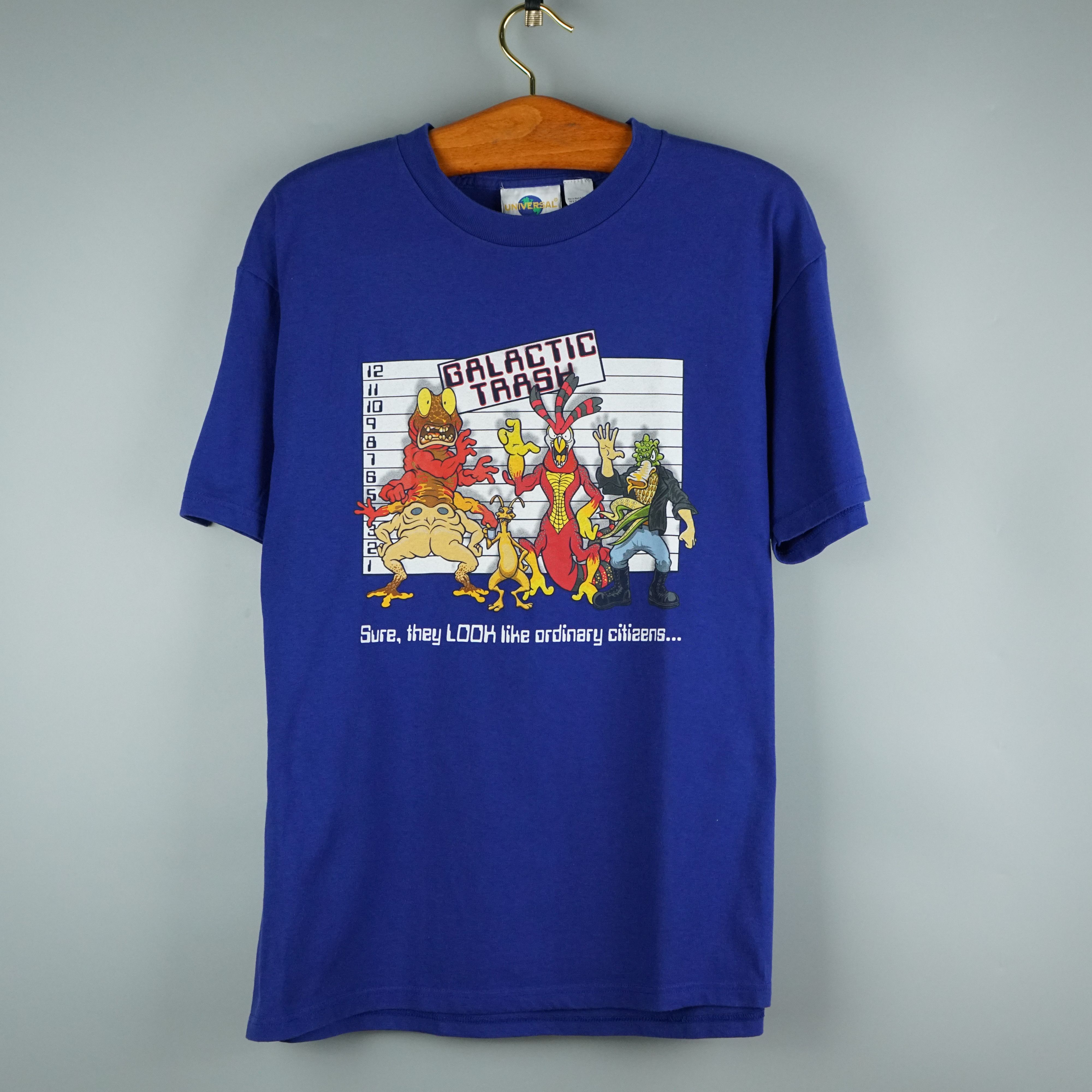 Vintage 2000 Men in black Allien Attack t-shirt Size US L / EU 52-54 / 3 - 1 Thumbnail