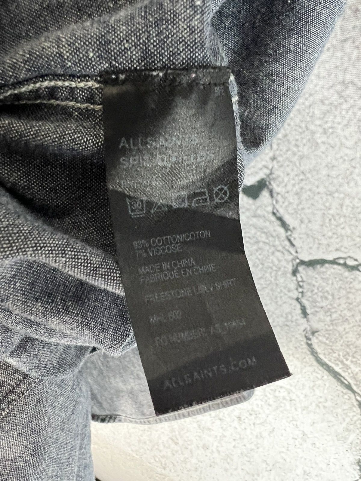 Allsaints Allsaints denim shirt Size US M / EU 48-50 / 2 - 5 Thumbnail