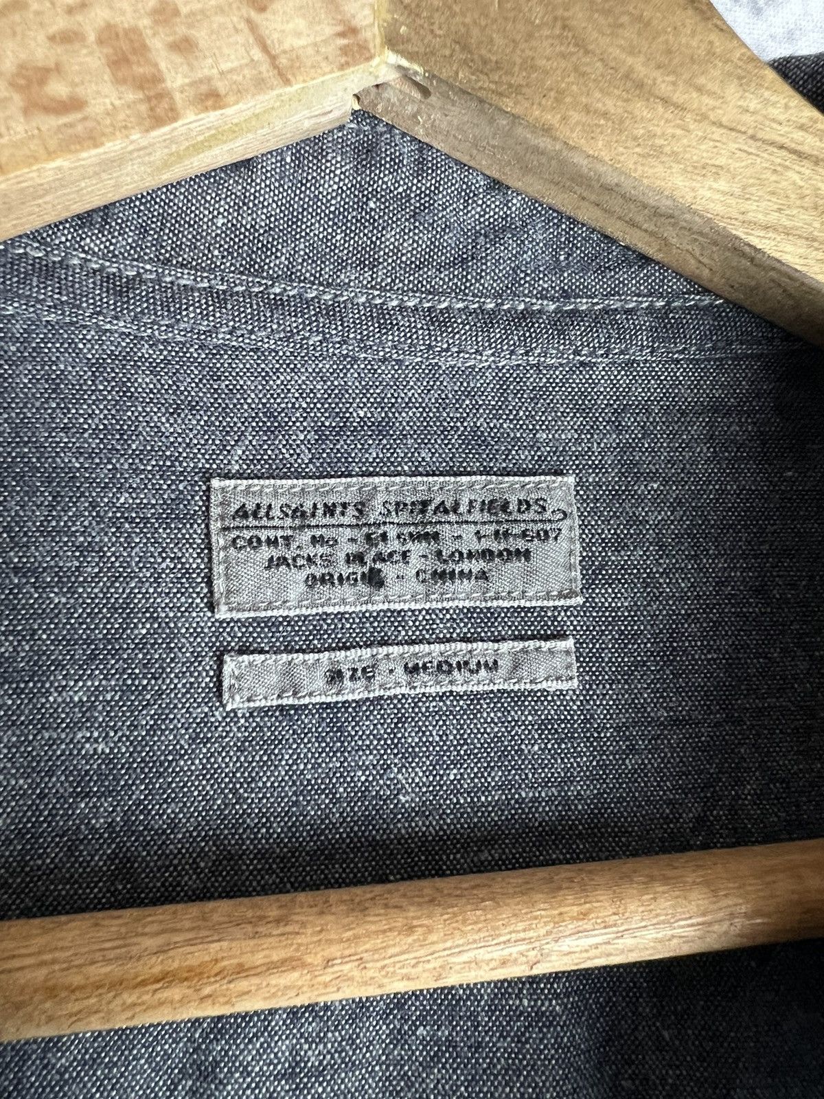 Allsaints Allsaints denim shirt Size US M / EU 48-50 / 2 - 3 Thumbnail