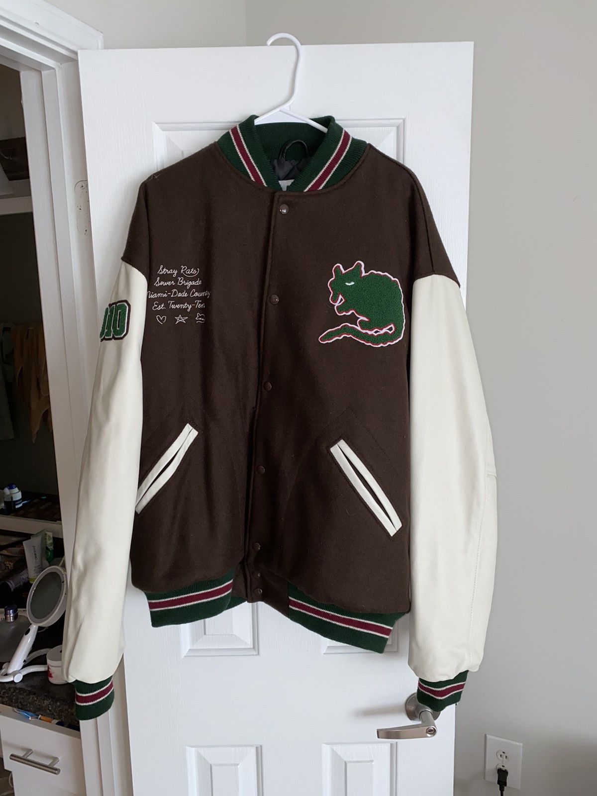 Stray Rats STRAY RATS 10 YEAR ANNIVERSARY VARSITY JACKET SIZE XXL | Grailed