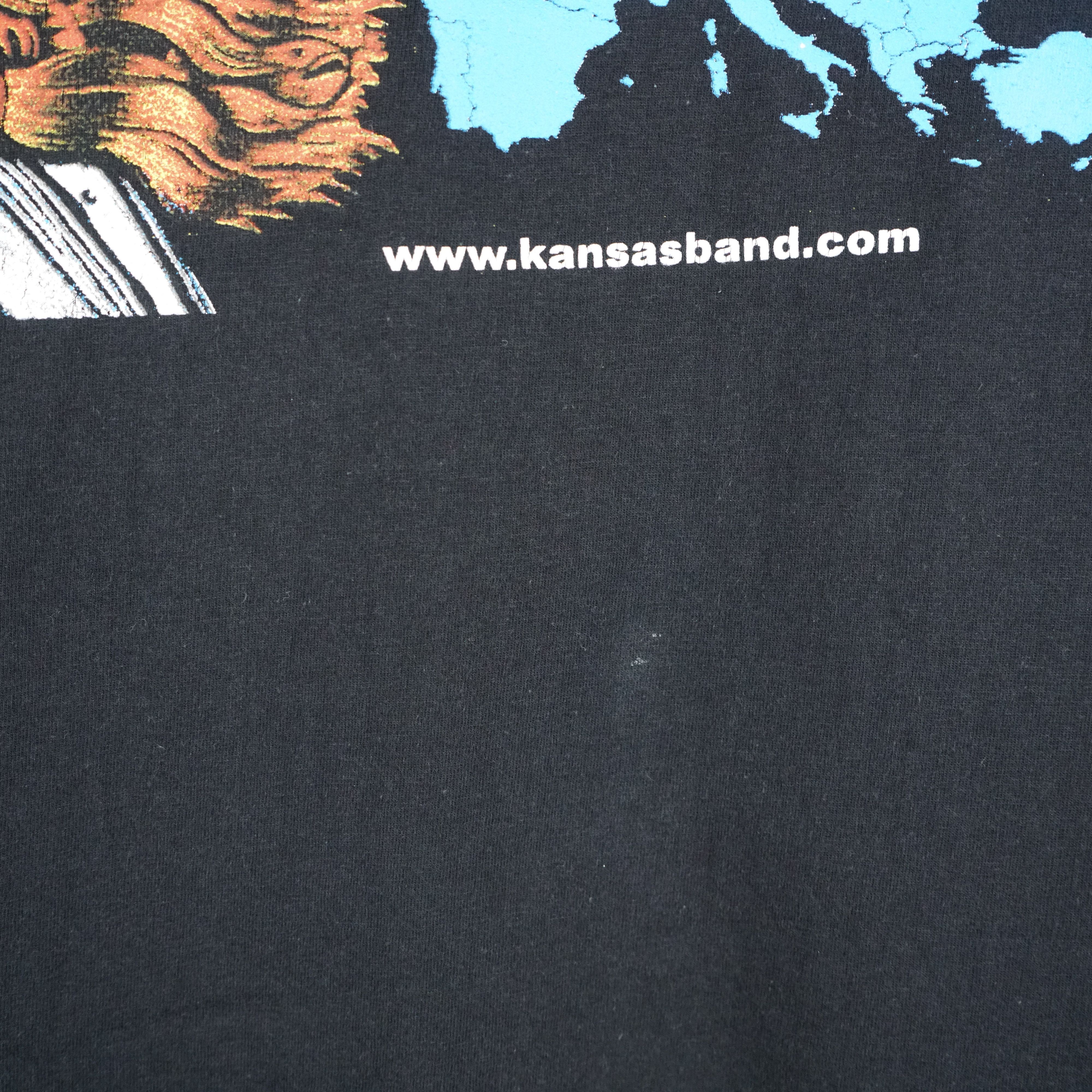 Band Tees × Vintage Vintage Kansas t shirt 2005 tour like Foreigner Styx Size US L / EU 52-54 / 3 - 3 Thumbnail