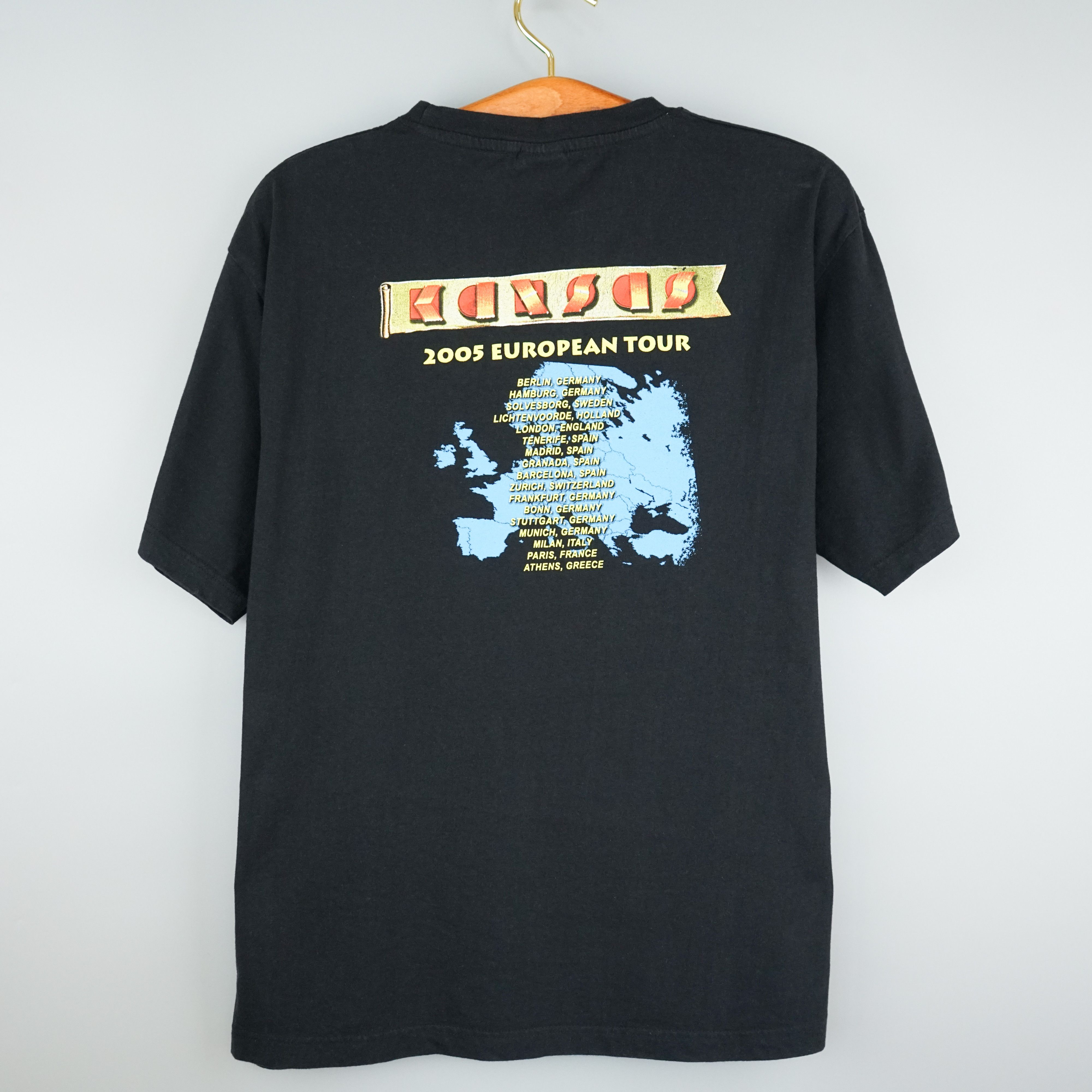 Band Tees × Vintage Vintage Kansas t shirt 2005 tour like Foreigner Styx Size US L / EU 52-54 / 3 - 5 Thumbnail