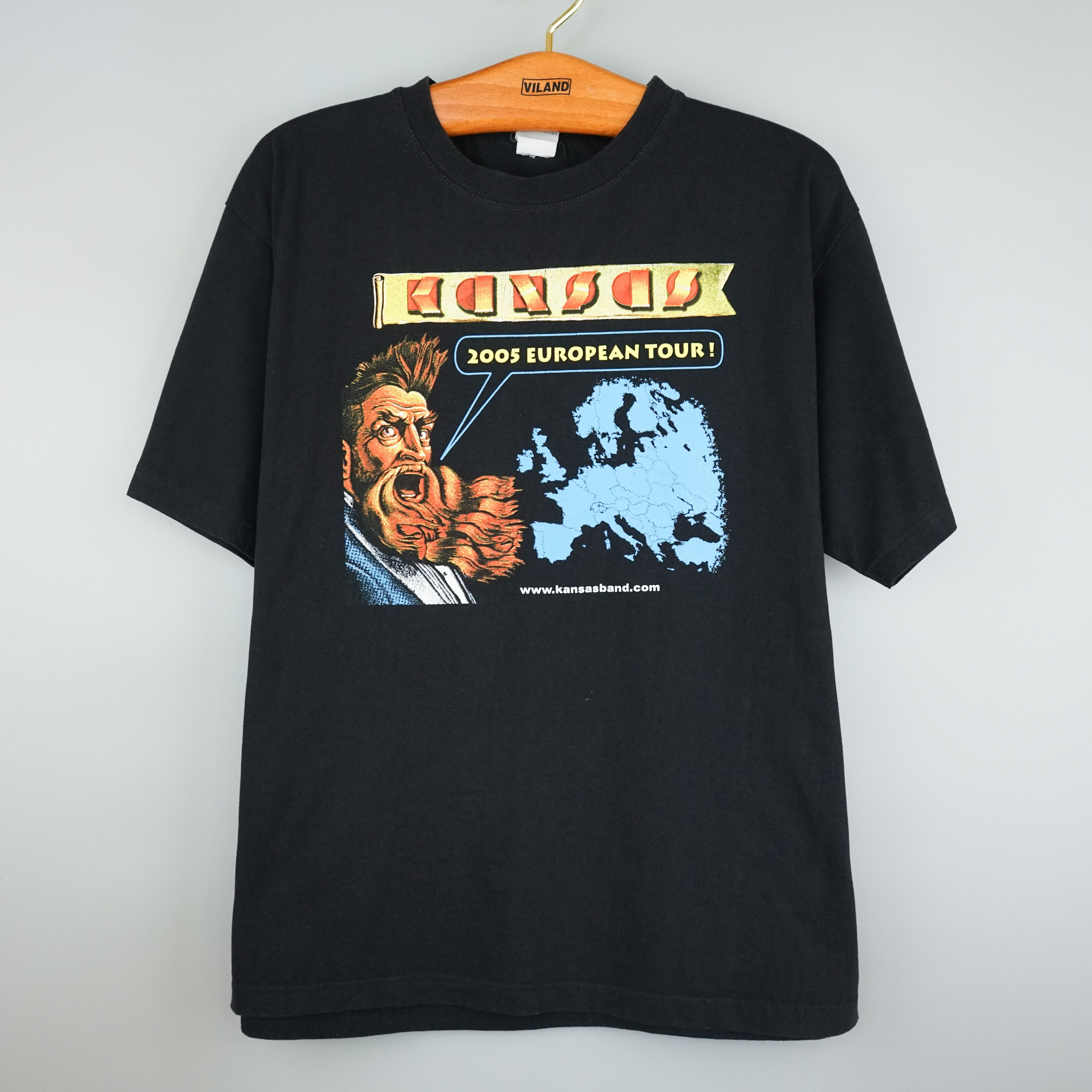 Band Tees × Vintage Vintage Kansas t shirt 2005 tour like Foreigner Styx Size US L / EU 52-54 / 3 - 1 Thumbnail