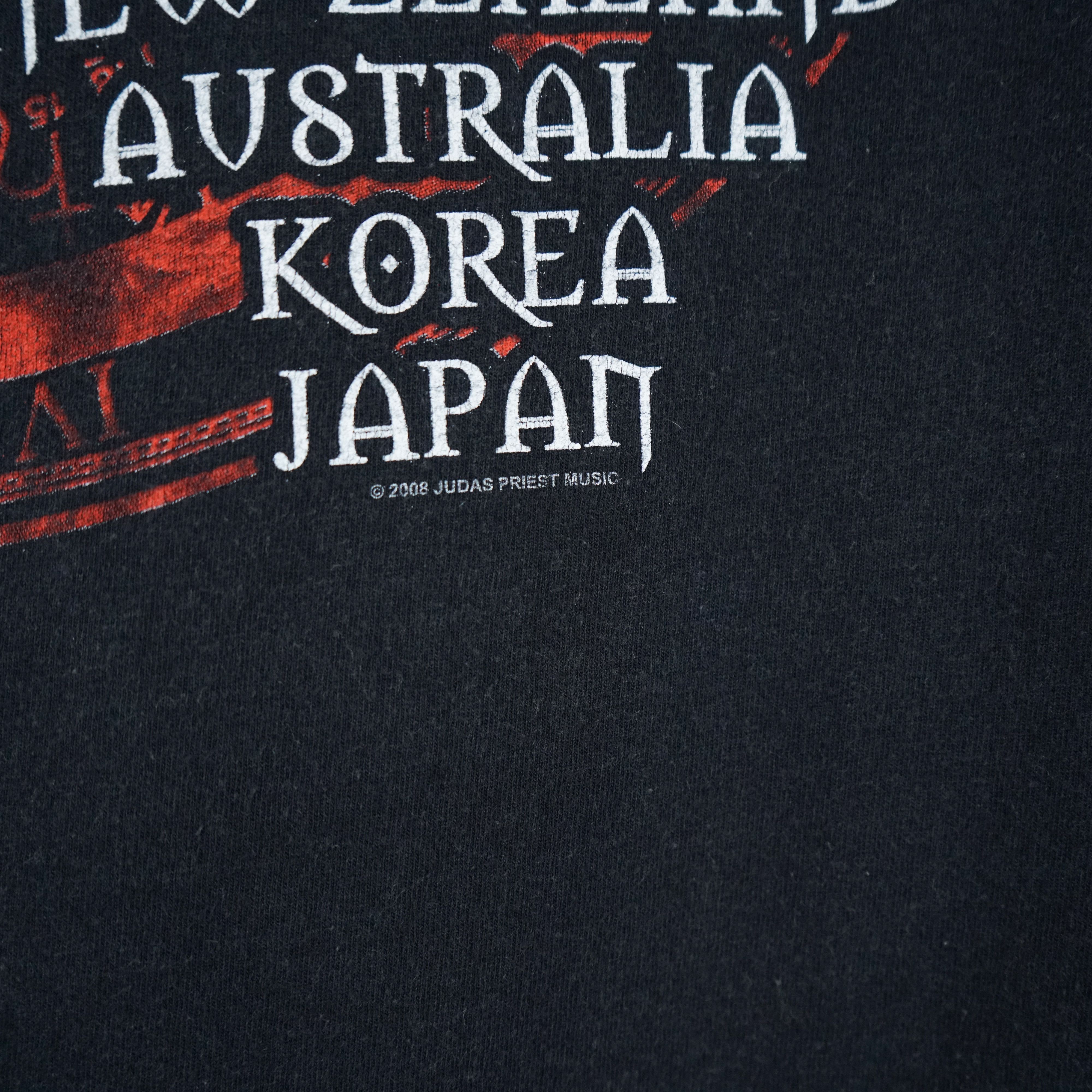 Band Tees × Vintage 2008 Judas Priest t-shirt 08 tour Size US L / EU 52-54 / 3 - 9 Thumbnail