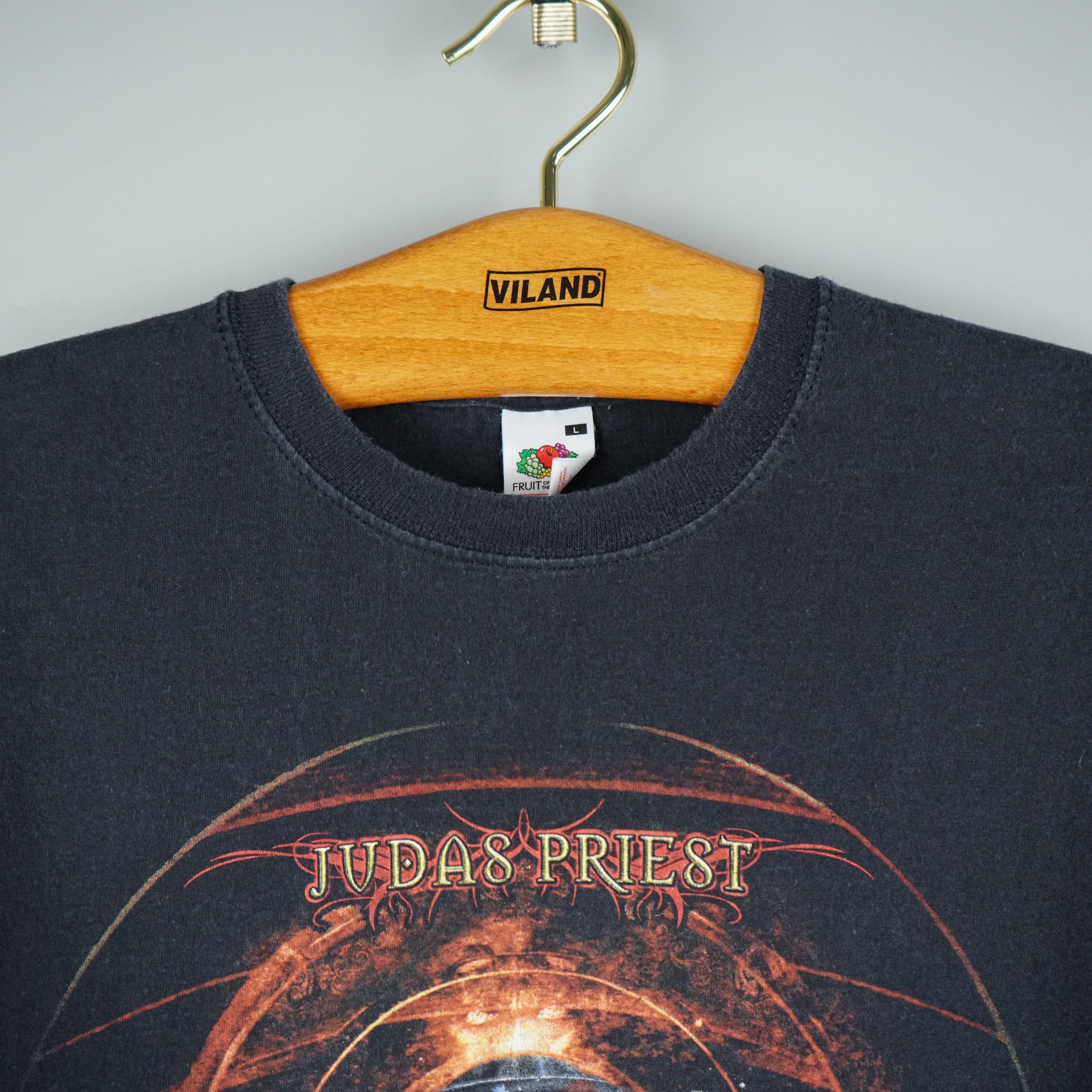 Band Tees × Vintage 2008 Judas Priest t-shirt 08 tour Size US L / EU 52-54 / 3 - 6 Thumbnail