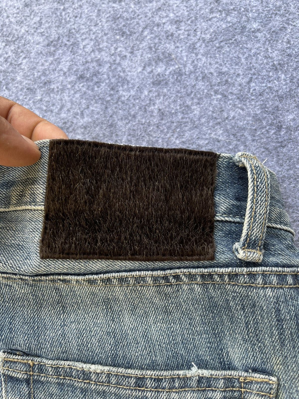 Japanese Brand Rare🔥Japanese Brand Paint Design Jeans Size US 32 / EU 48 - 5 Thumbnail