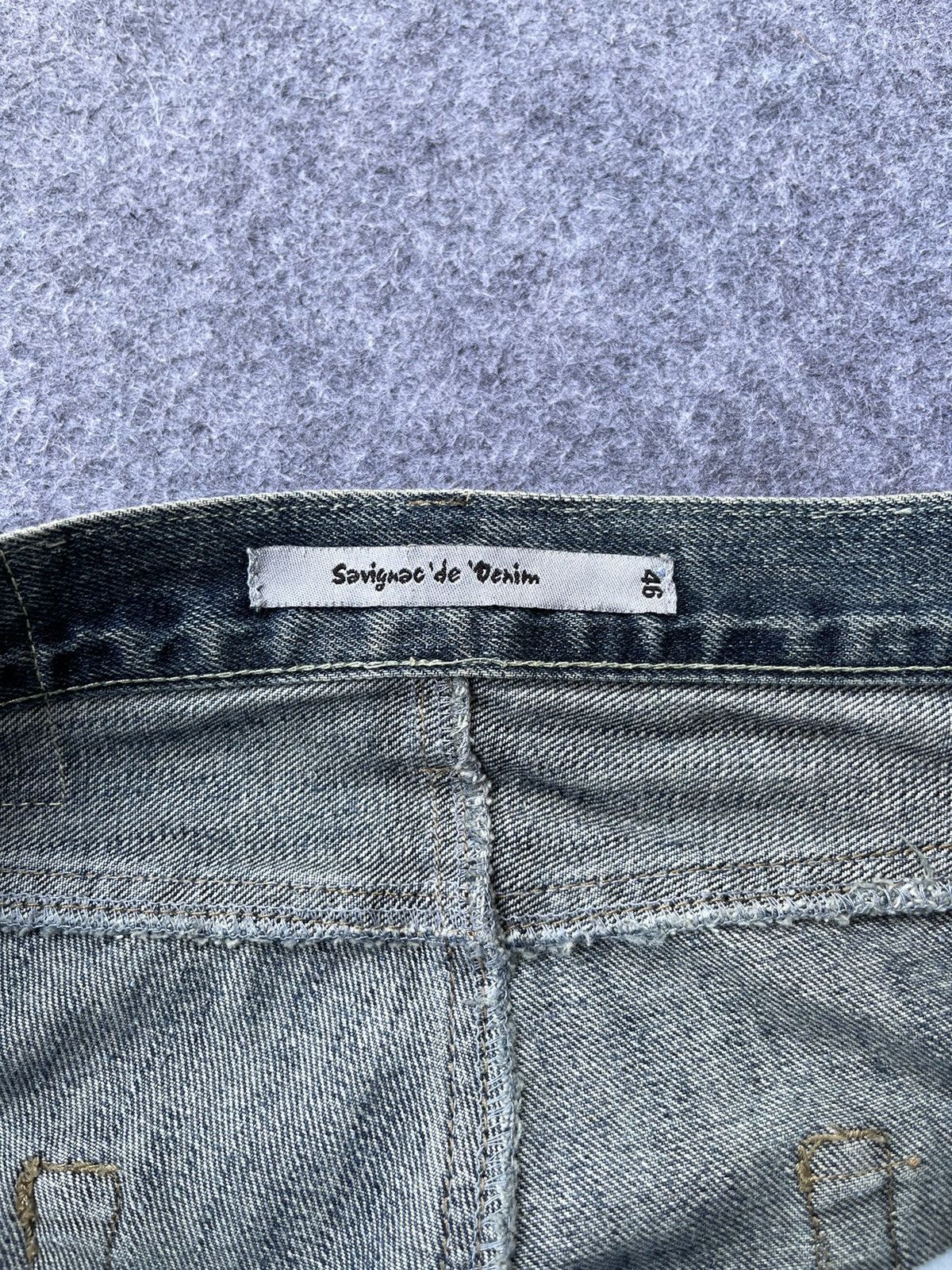 Japanese Brand Rare🔥Japanese Brand Paint Design Jeans Size US 32 / EU 48 - 6 Thumbnail