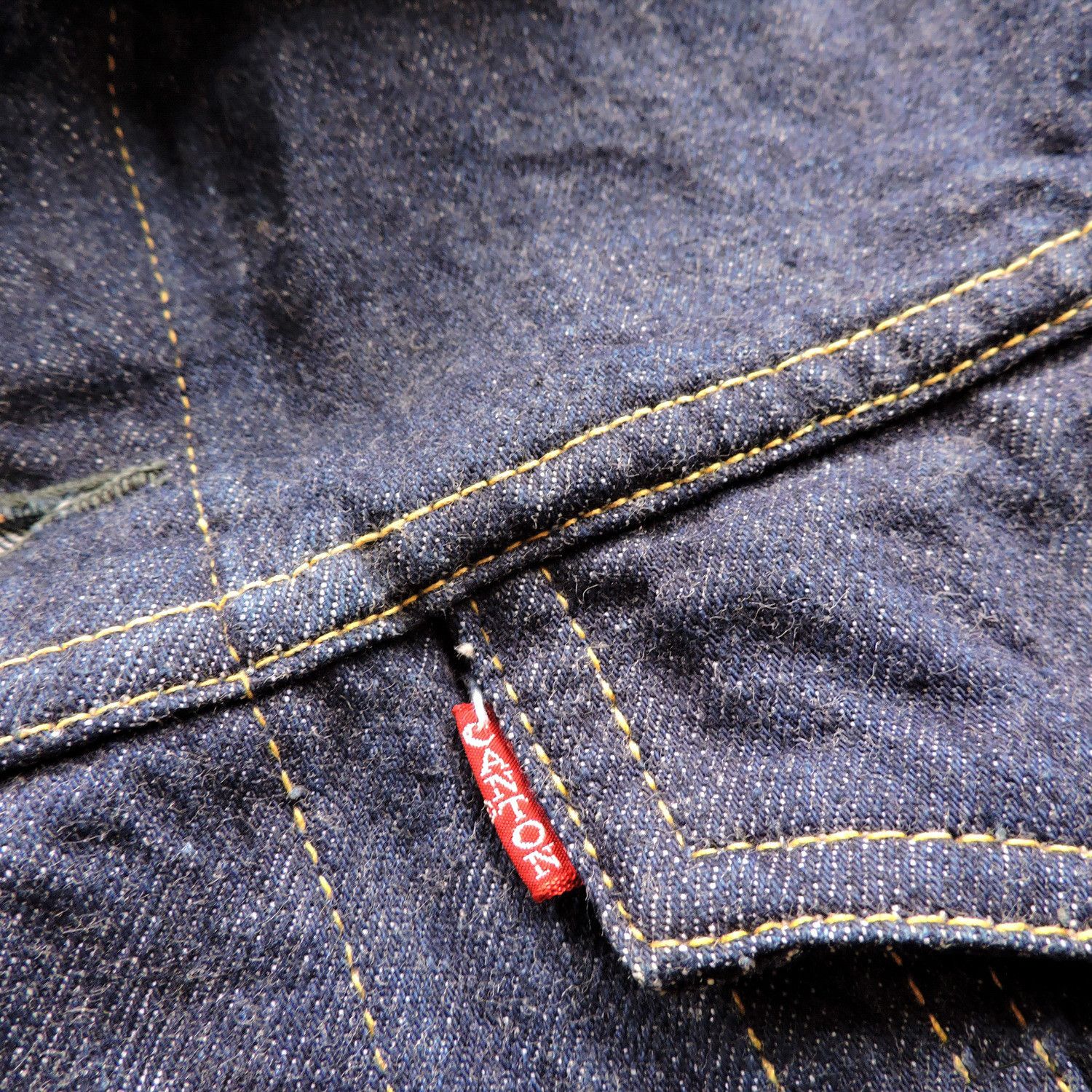 Japanese Brand CANTON GENUINE INDIGO TYPE III DENIM JACKET Size US S / EU 44-46 / 1 - 4 Thumbnail