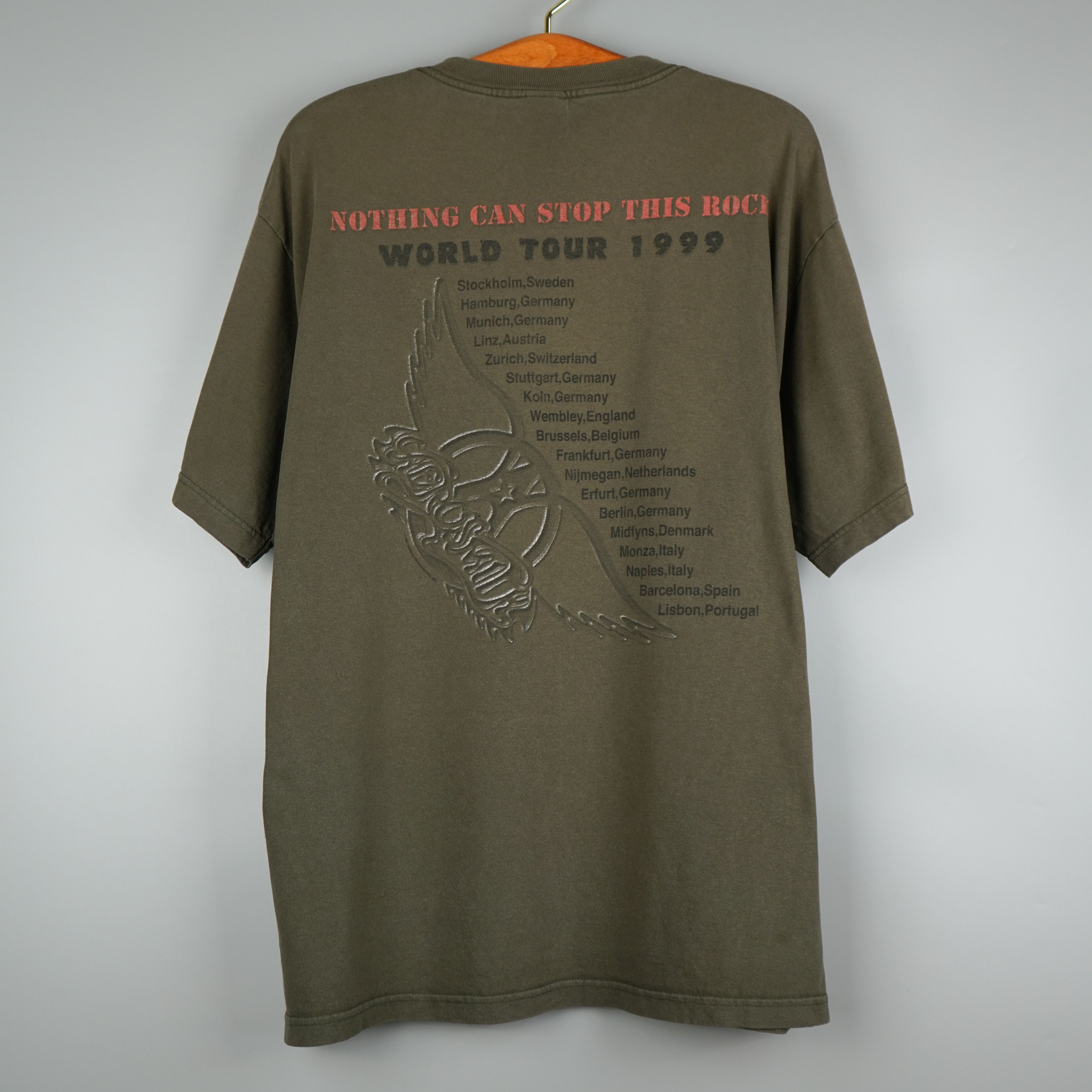 Band Tees × Vintage 1999 Aerosmith t-shirt Nothing can stop this rock Size US XL / EU 56 / 4 - 7 Thumbnail