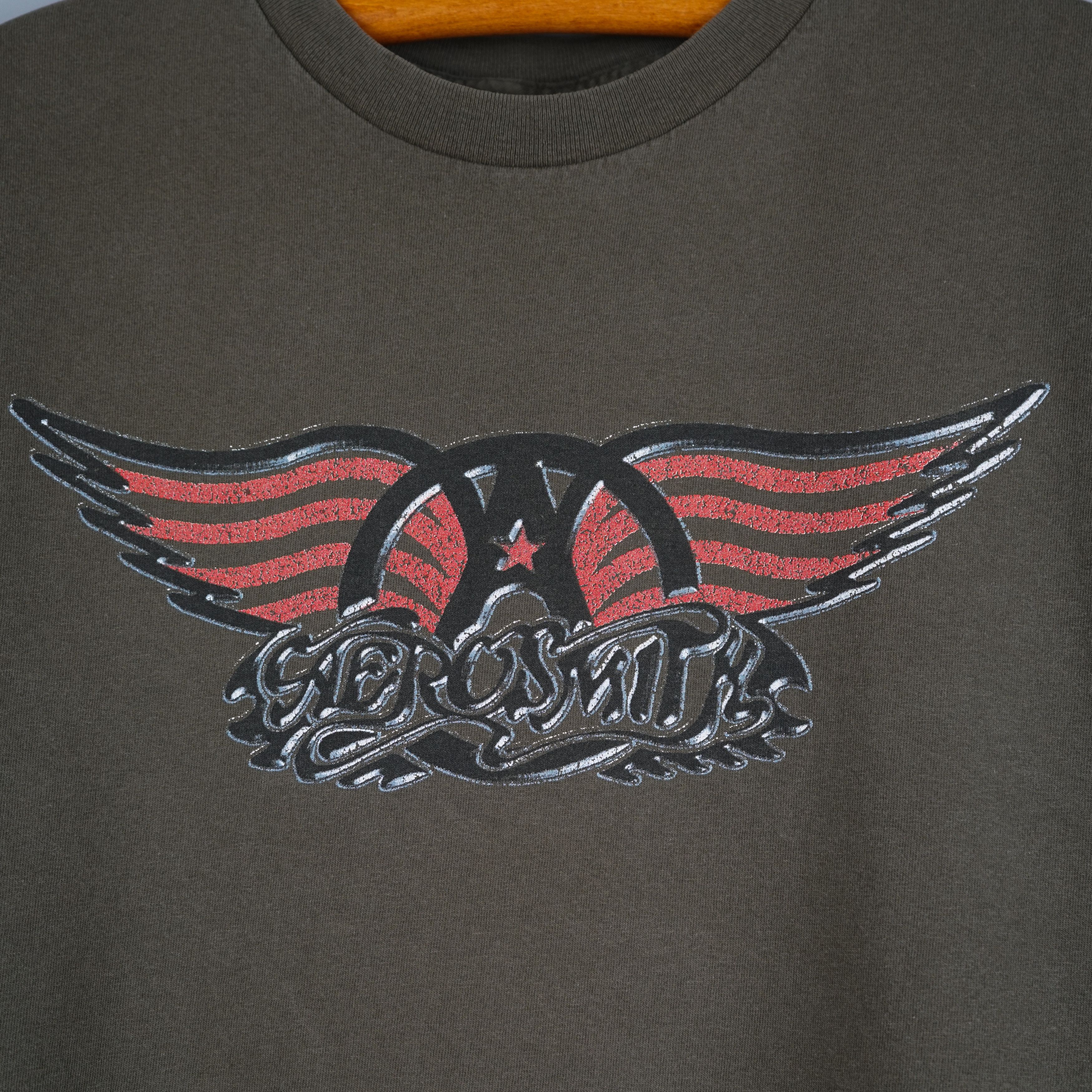 Band Tees × Vintage 1999 Aerosmith t-shirt Nothing can stop this rock Size US XL / EU 56 / 4 - 2 Thumbnail