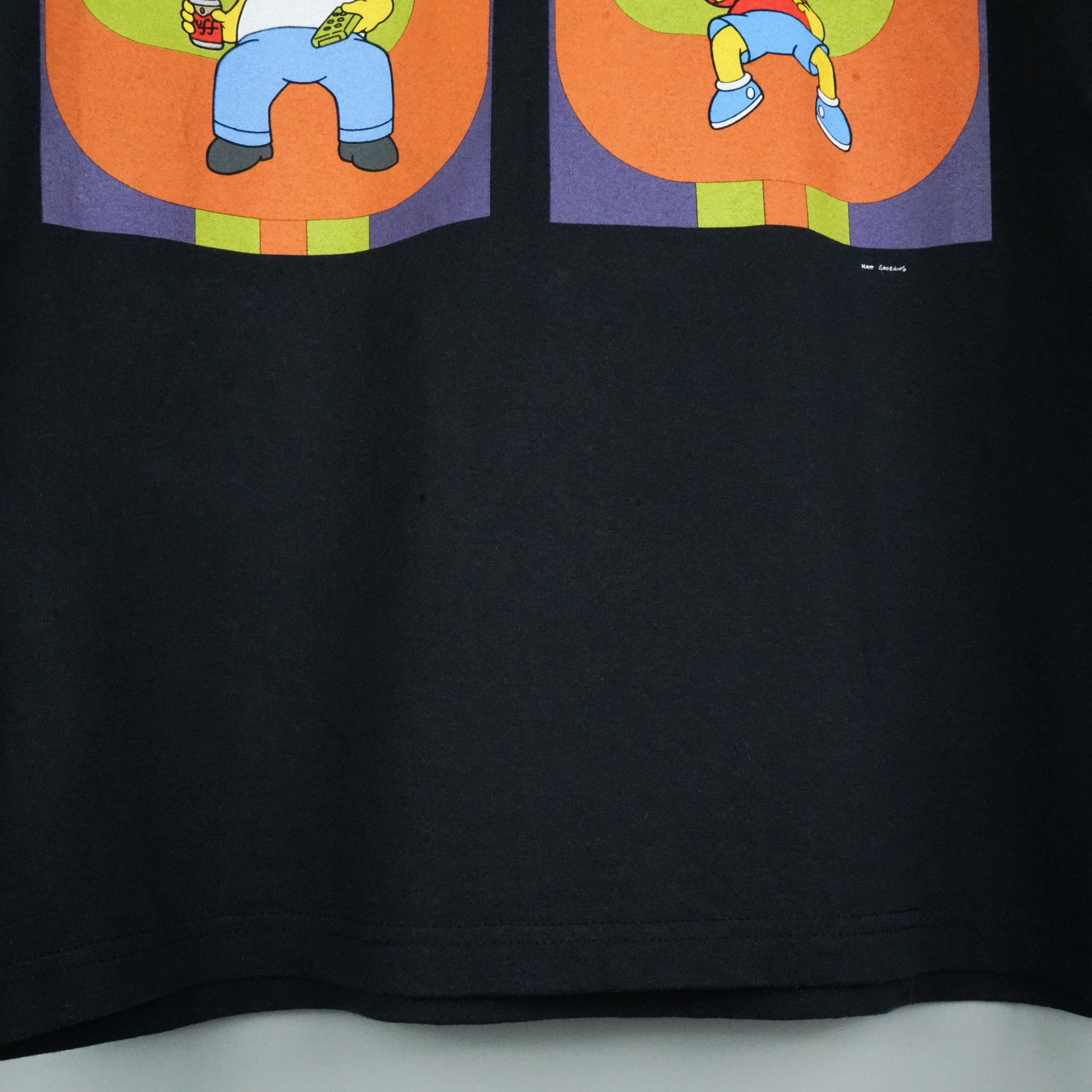The Simpsons × Vintage 1990s Homer and Bart Simpson t-shirt Size US XL / EU 56 / 4 - 6 Thumbnail