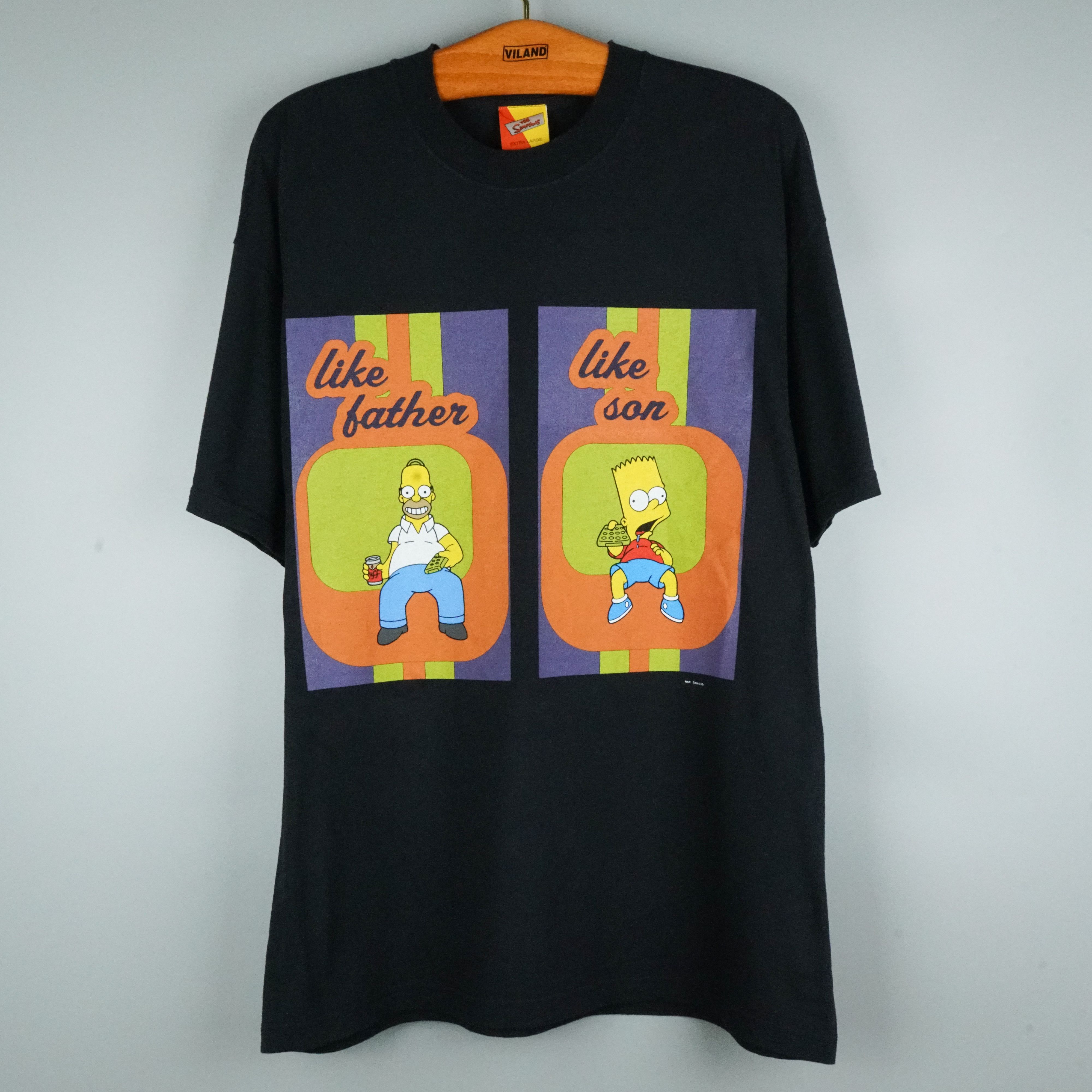 The Simpsons × Vintage 1990s Homer and Bart Simpson t-shirt Size US XL / EU 56 / 4 - 1 Thumbnail